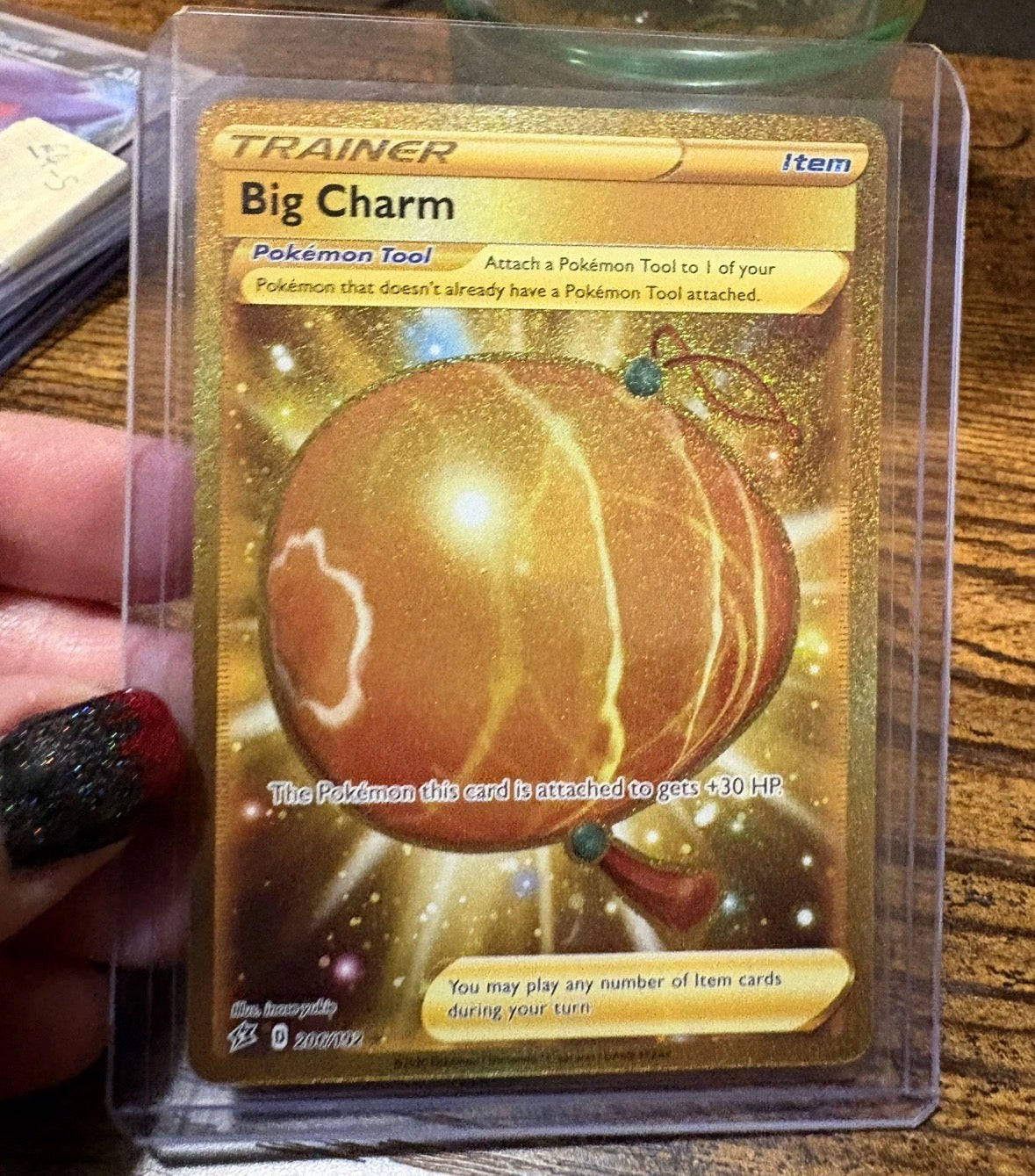 Pokemon - 206/192 - Big Charm (Secret) - Rebel Clash