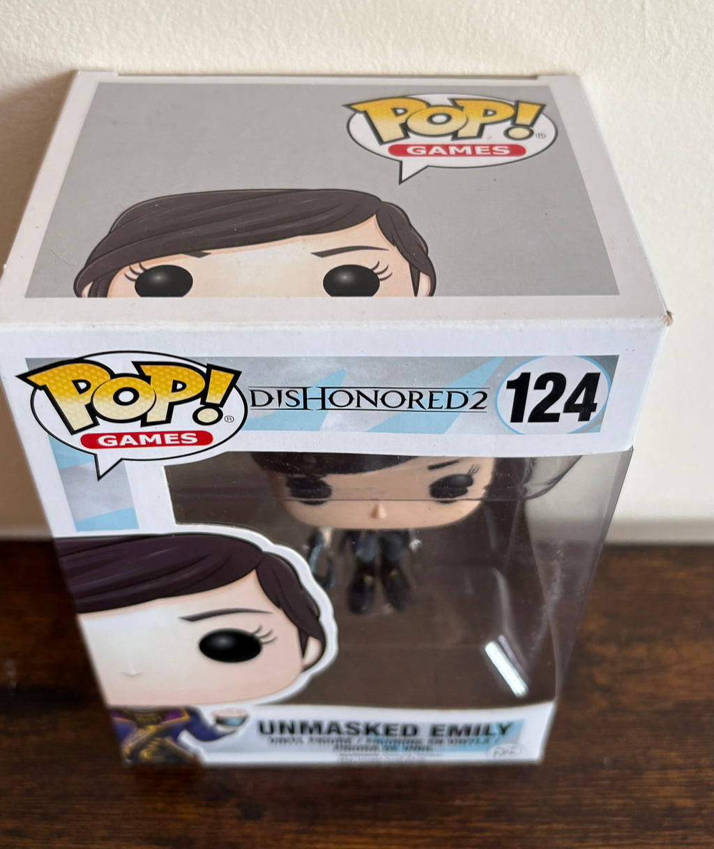 Funko Pop #124 – Unmasked Emily from Dishonoured 2