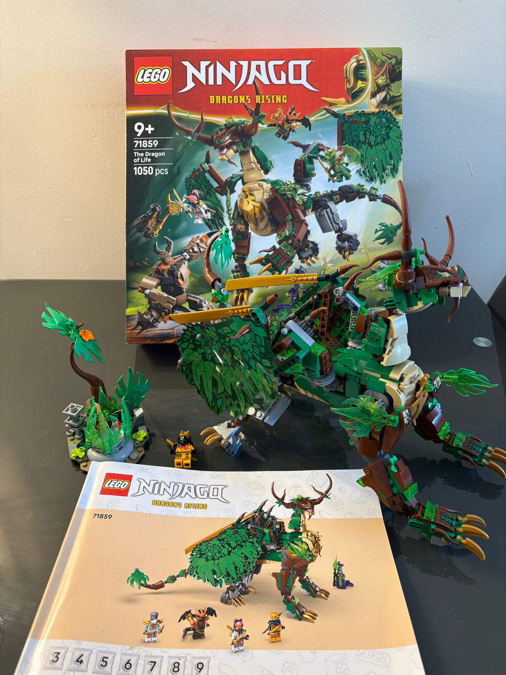 Lego - Ninjago Dragons riding #71859 The Dragon of Life Set