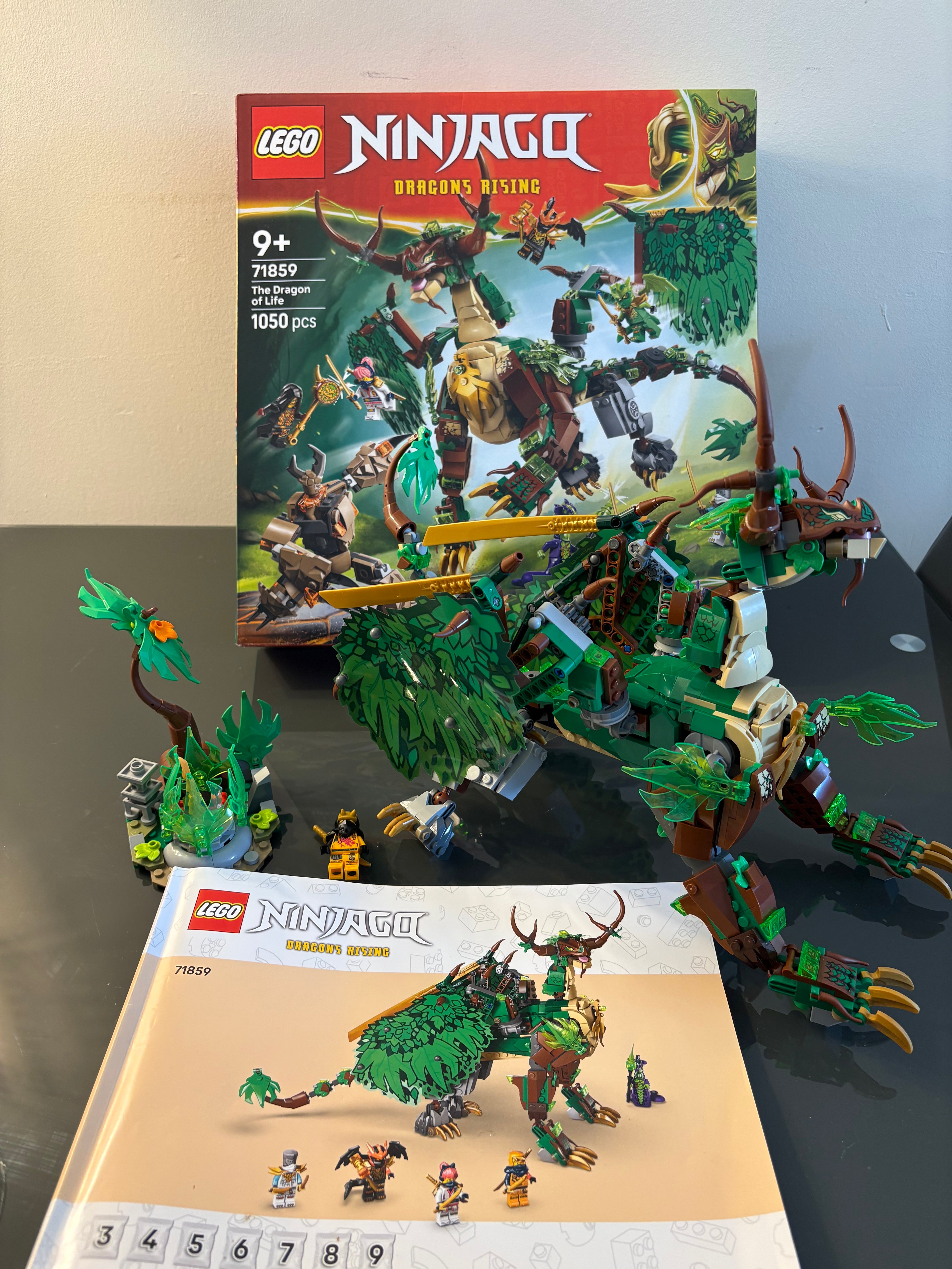 Lego - Ninjago Dragons riding #71859 The Dragon of Life Set