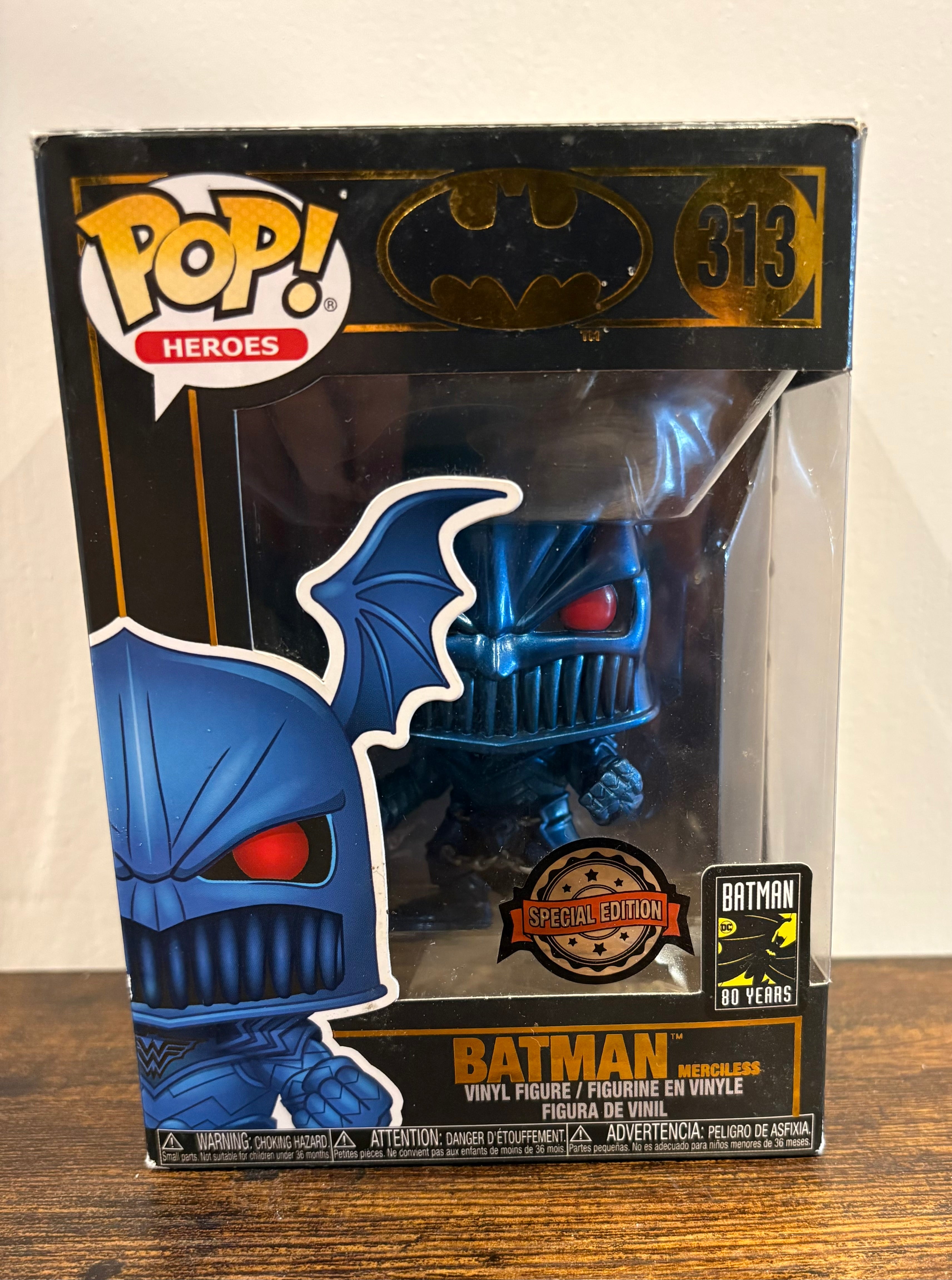 Funko Pop! Vinyl: Batman Mercurial #313 Figure Boxed Good Condition