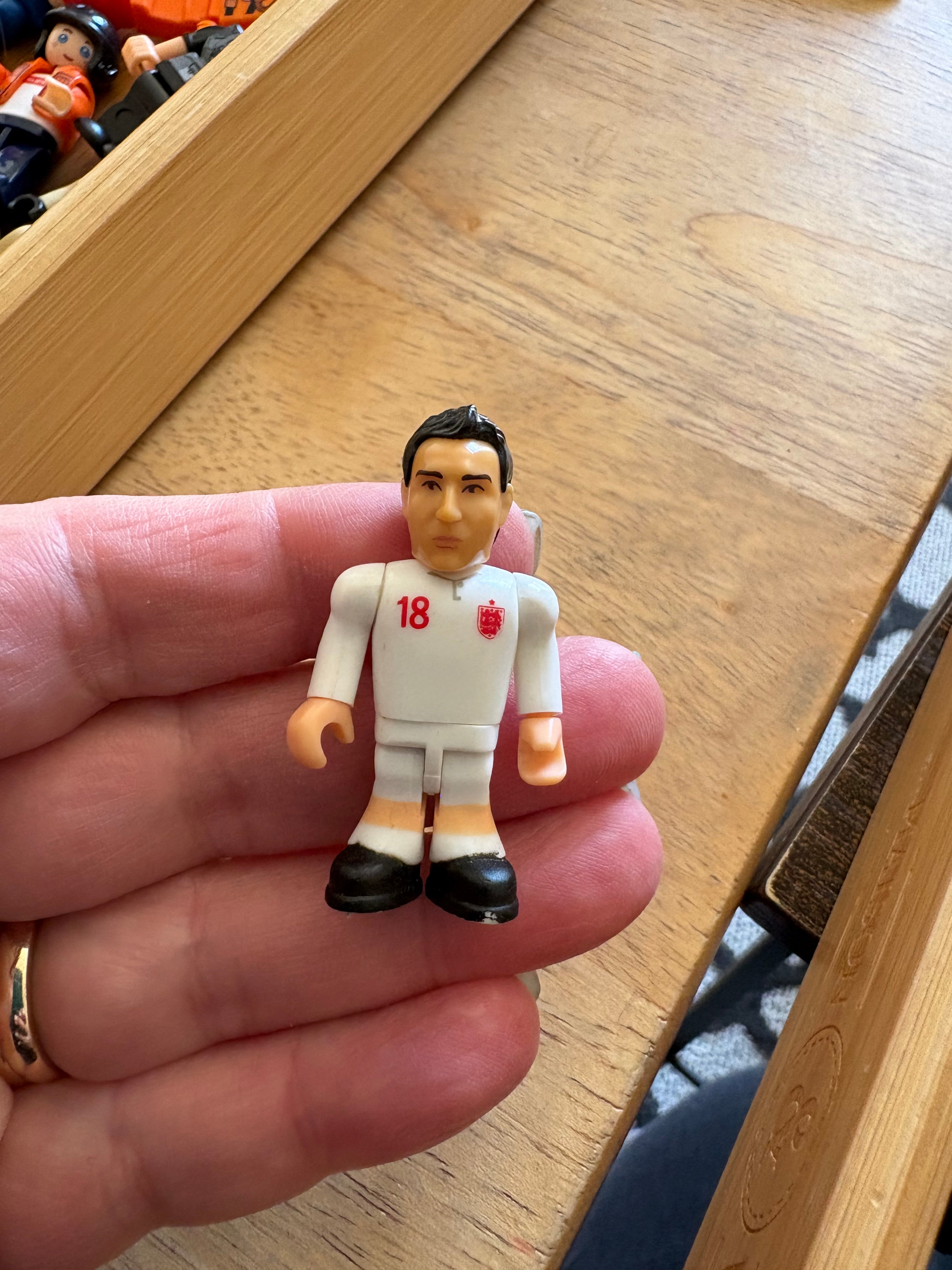 Mini Figure - Very Collectable Topps Minis England 2012 Euros Figures x 2 players