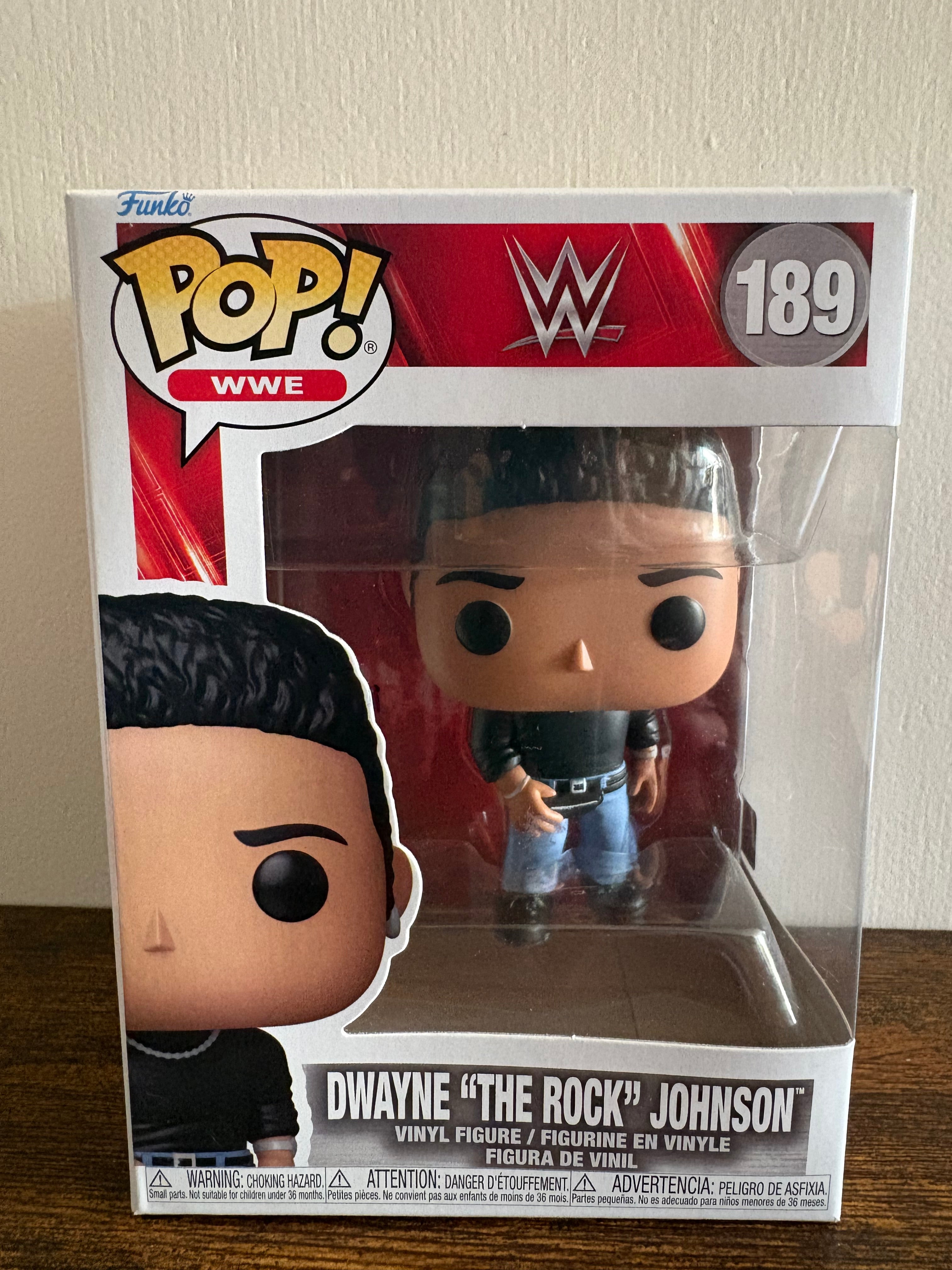 Funko pop - WWE #189 Dwayne “The Rock” Johnson