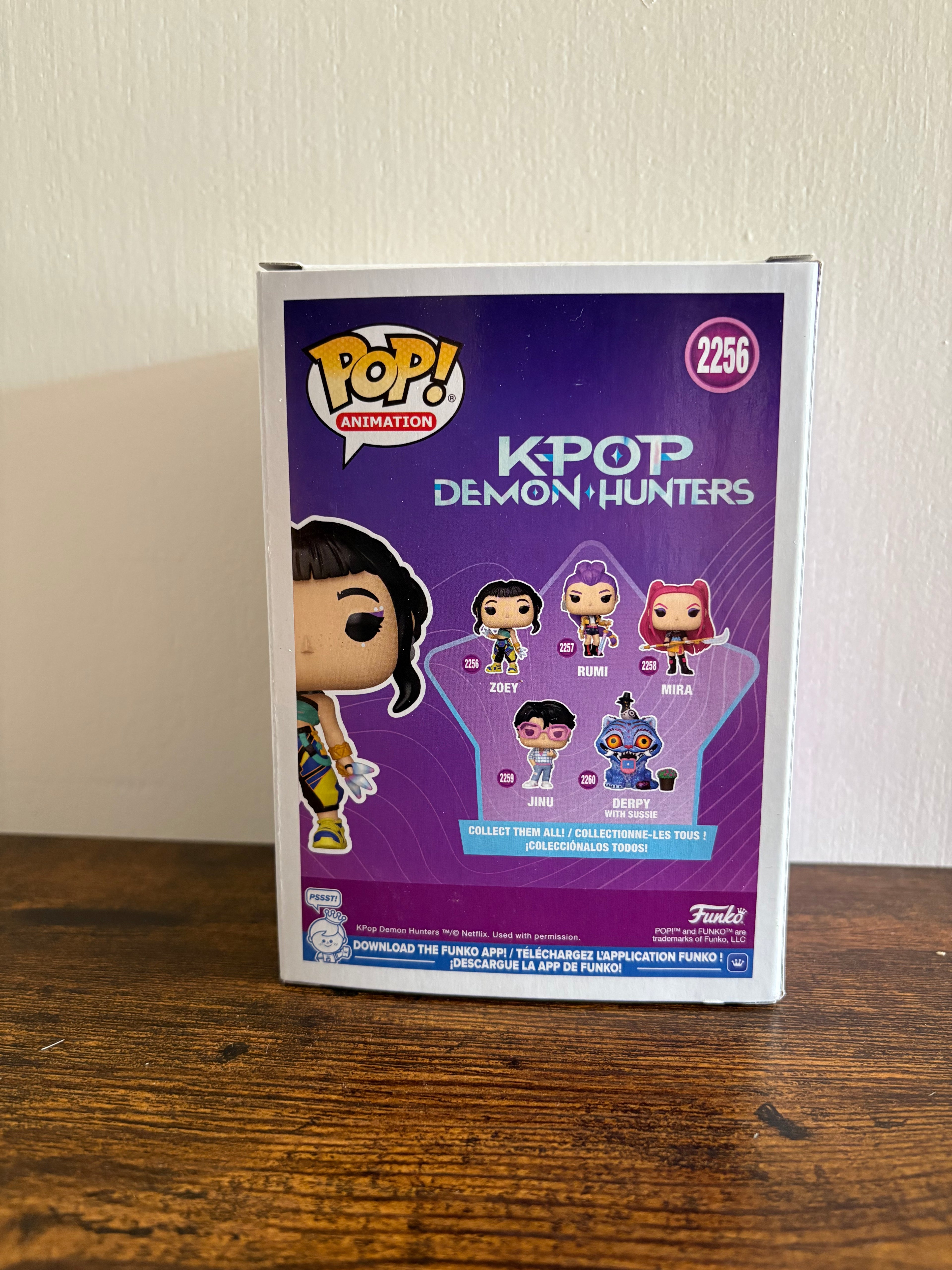 Funko pop - Zoey K-pop Demon Hunters #2256