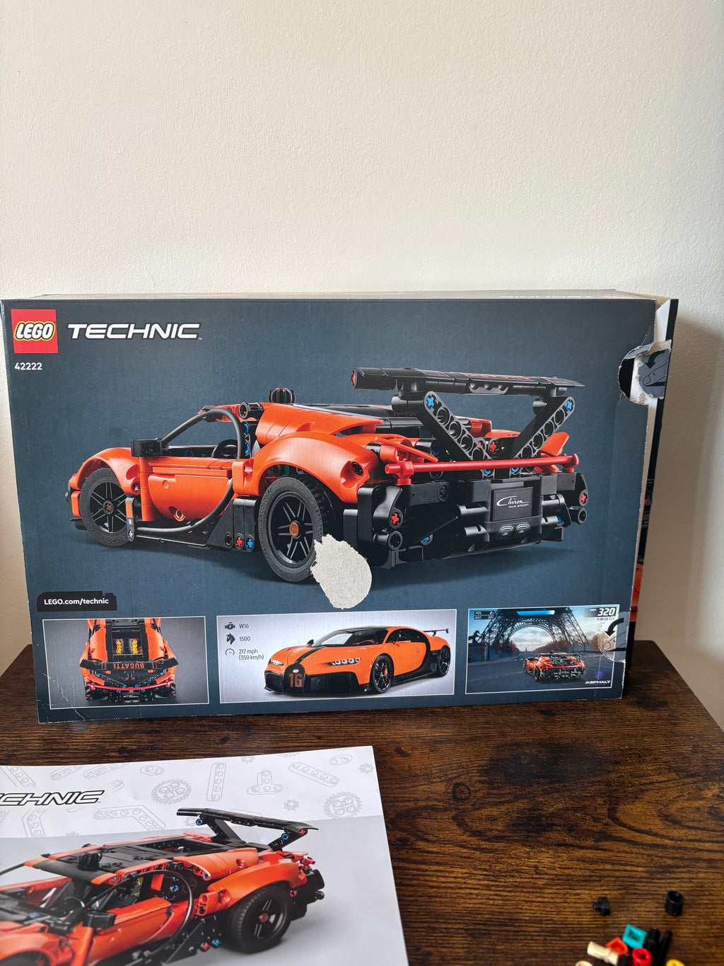LEGO - Technic 42222 Bugatti Chiron Pur Sport