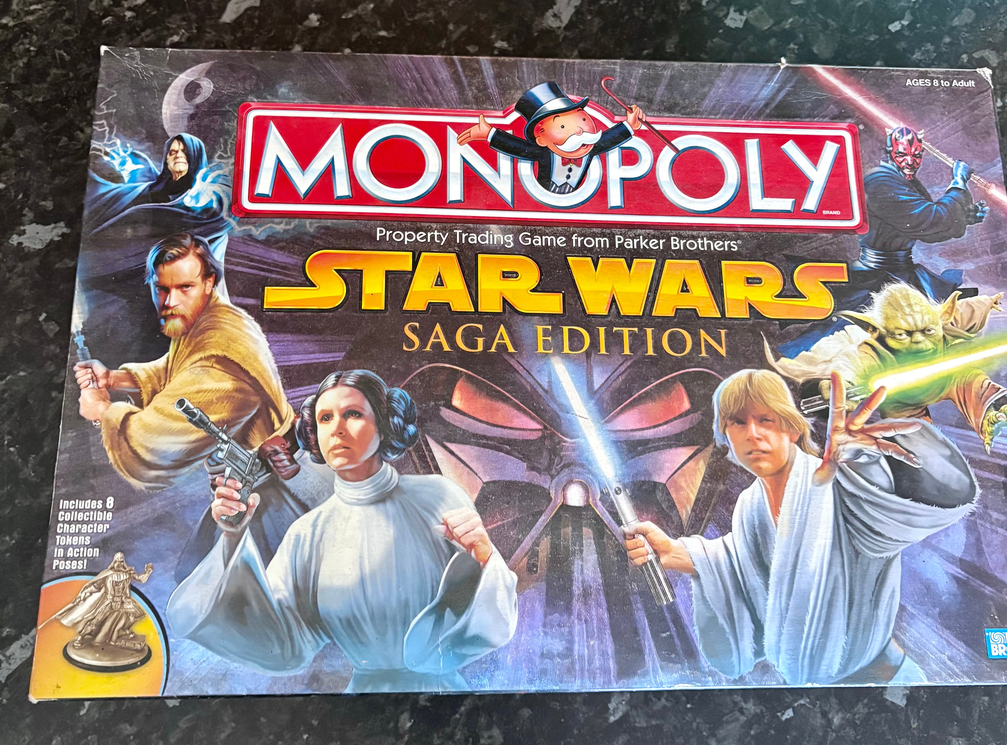 Collectables & Board game Star Wars Monopoly Saga Edition 2005 Hasbro Parker Brothers