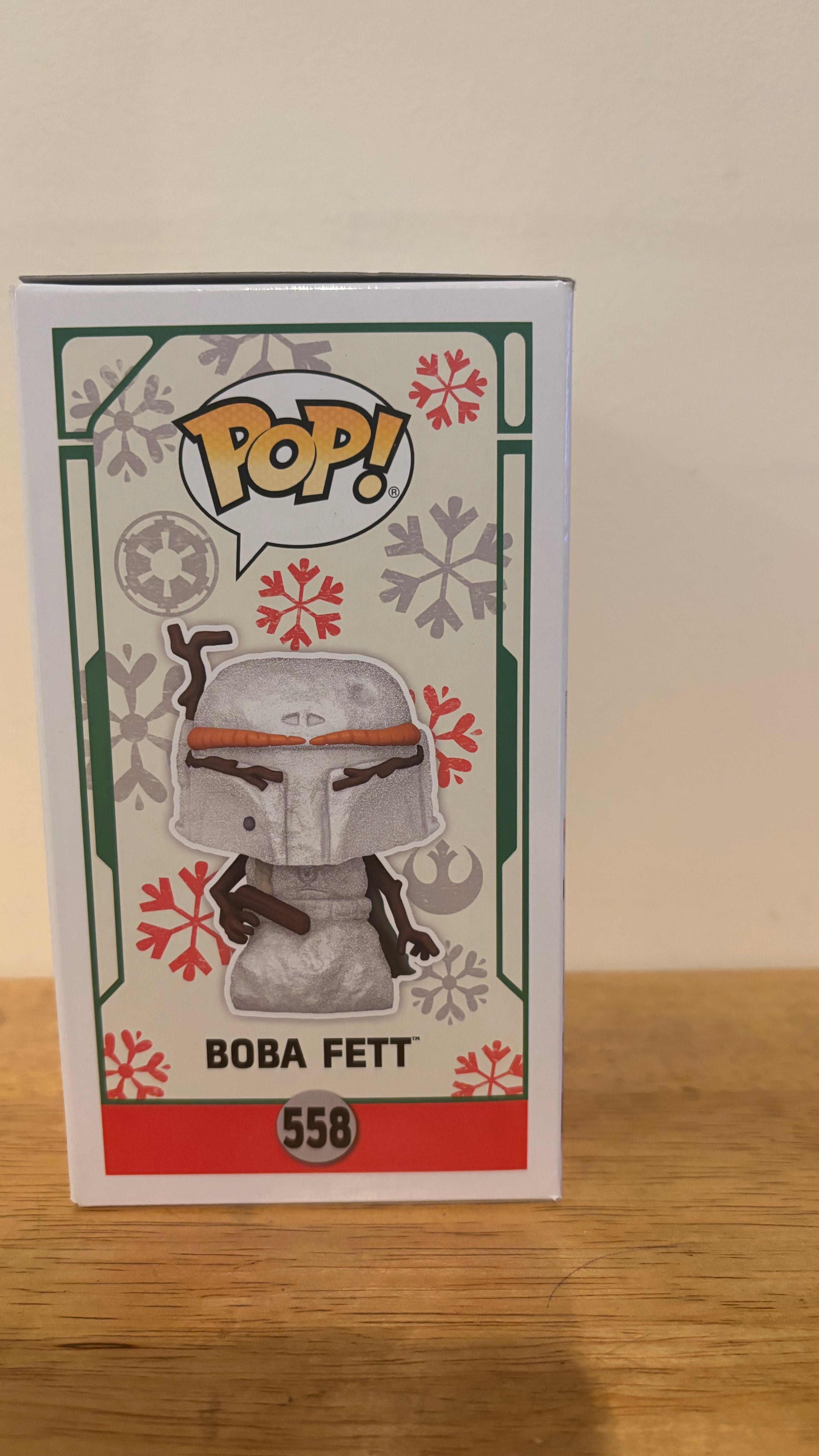 Funko Pop! #558 Snow Edition Boba Fett
