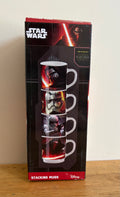 Star Wars set of 4 brand new stackable sealed mugs