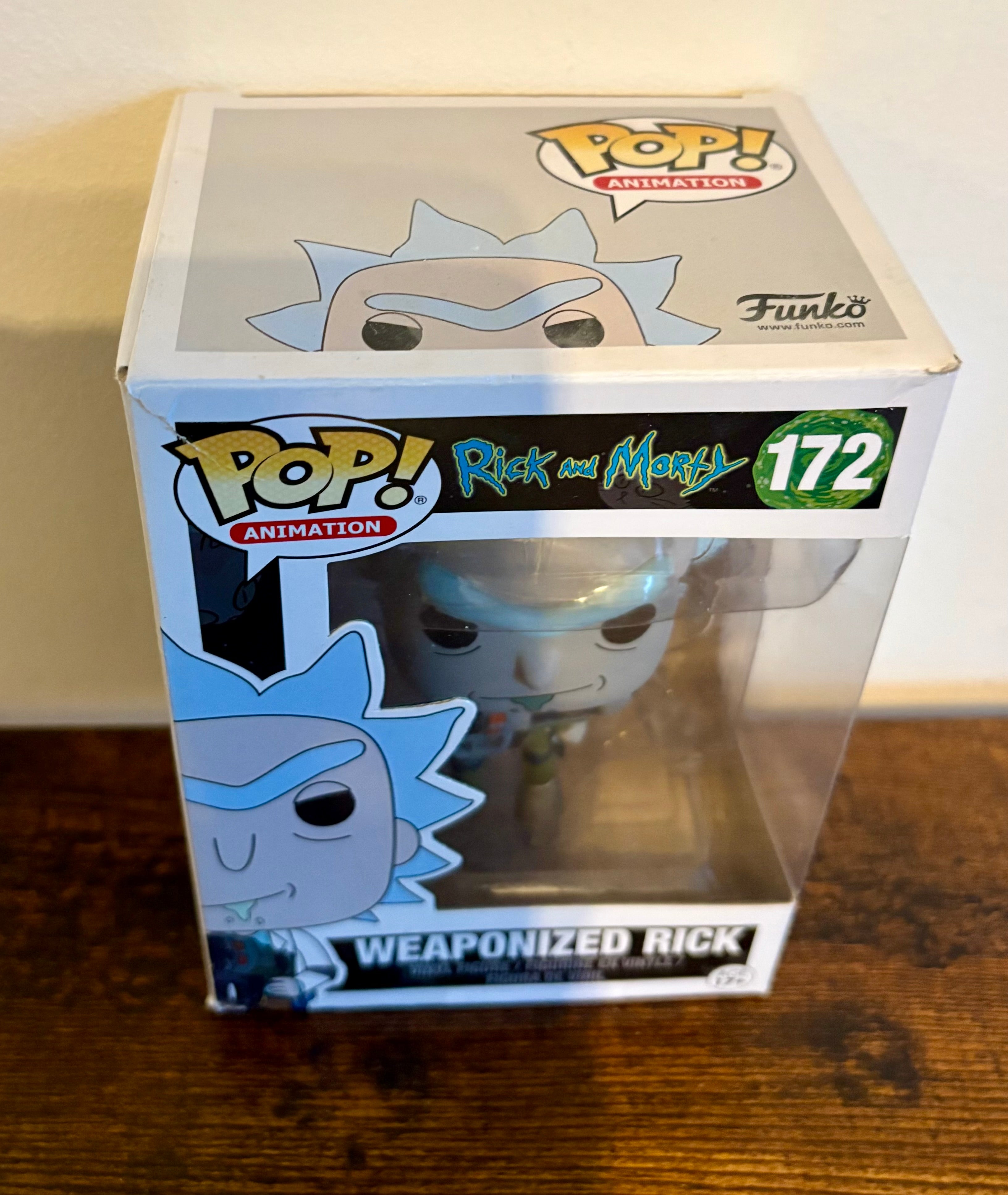 Funko Pop! Animation: Rick and Morty - Weaponized Rick #172