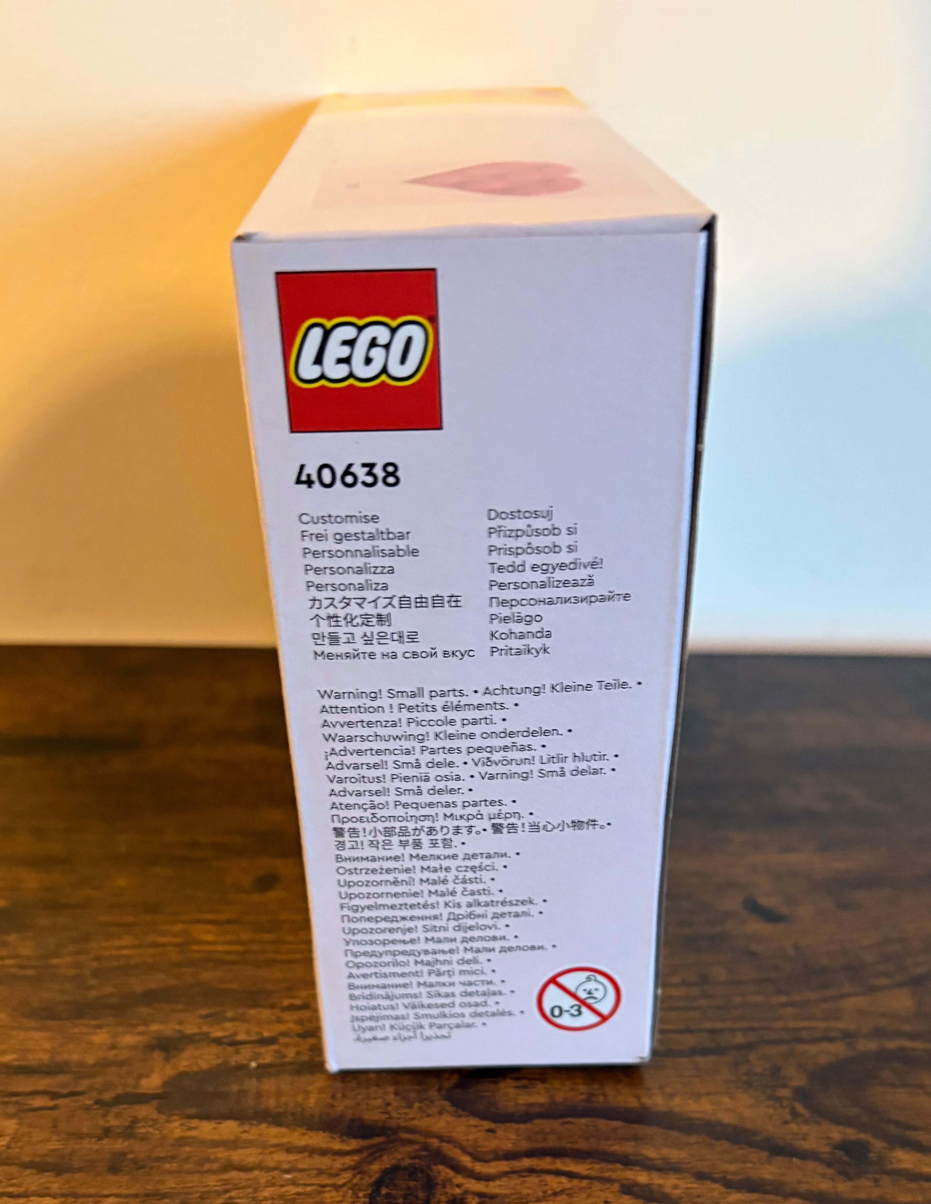 Lego Creator Heart Wreath Ornament Set 40638