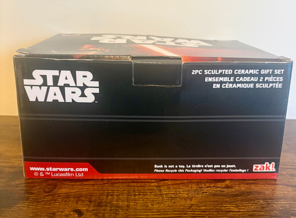 Star Wars Disney Kylo Ren 2 Pcs Ceramic Gift Set