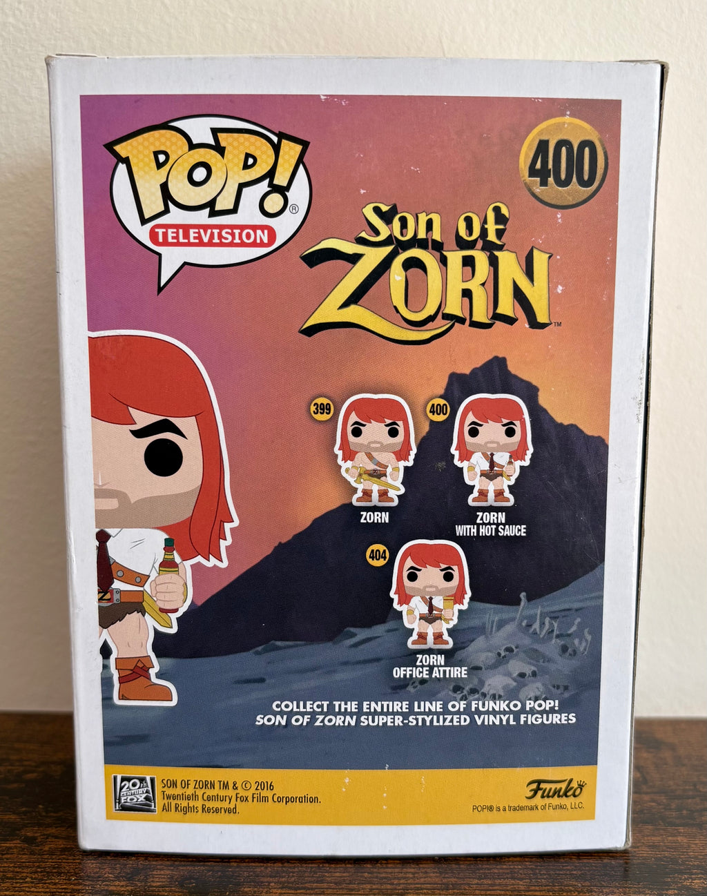Funko Pop! Television Son Of Zorn #400 Zorn With Hot Sauce