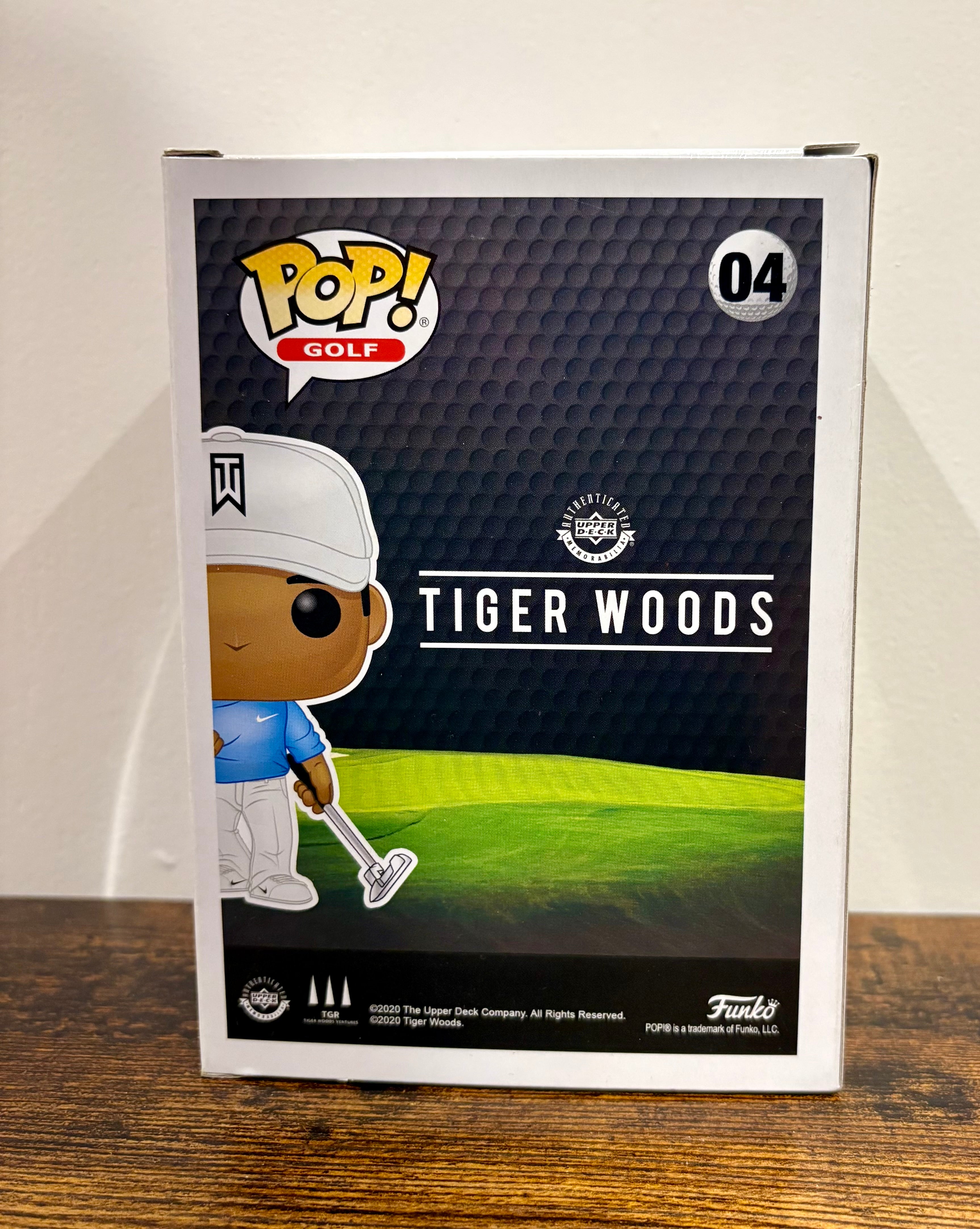 Funko pop #04 Tiger Woods Special edition brand new