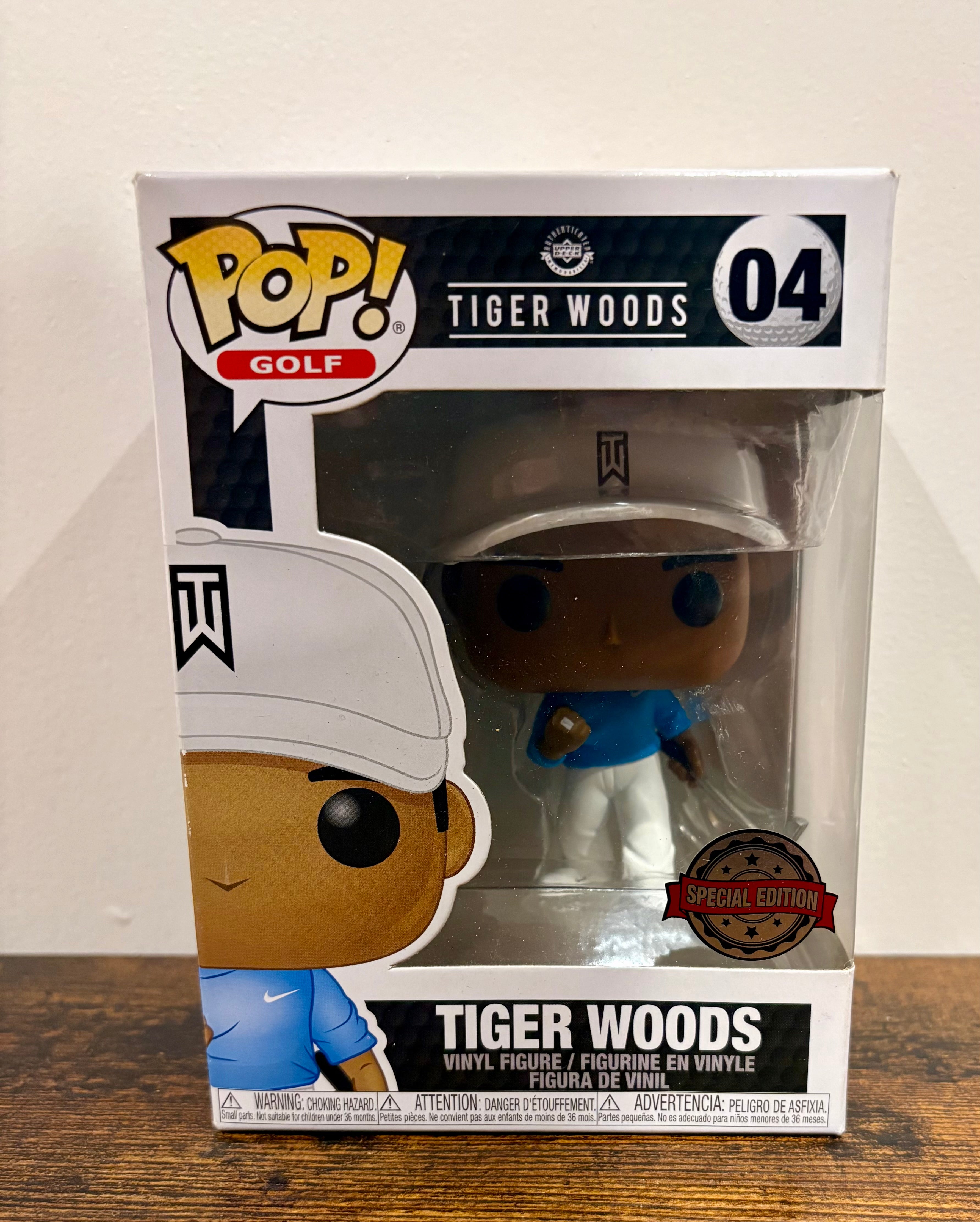 Funko pop #04 Tiger Woods Special edition brand new