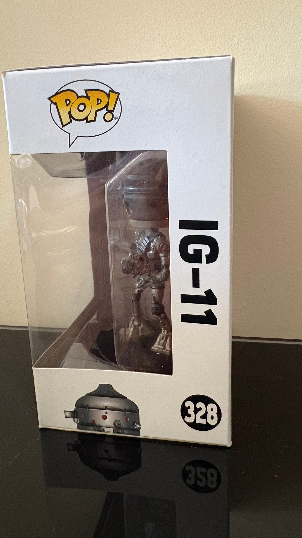 Funko POP! Star Wars IG-11 328 Vinyl Figure Mandalorian Collectible,