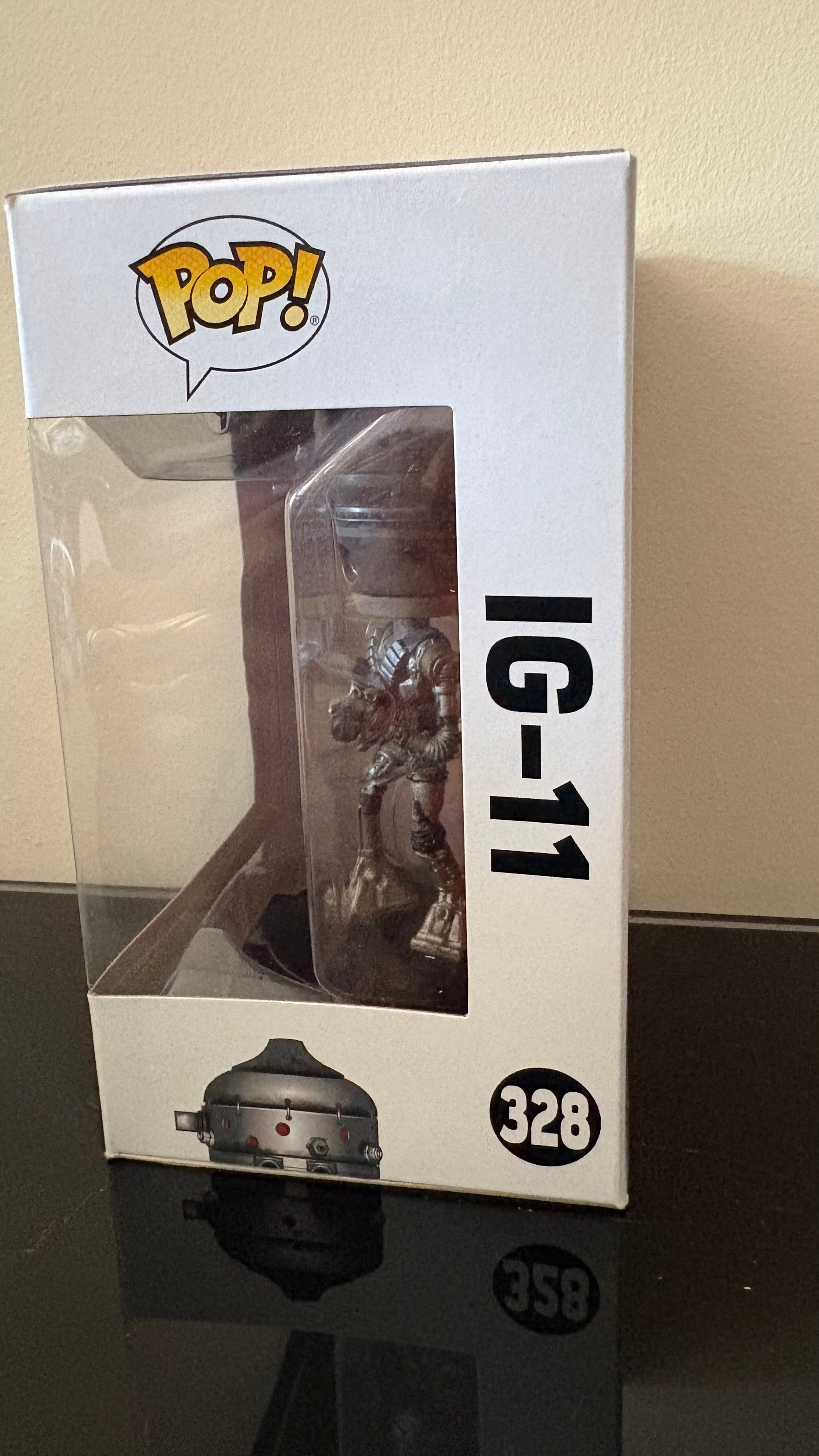 Funko POP! Star Wars IG-11 328 Vinyl Figure Mandalorian Collectible,