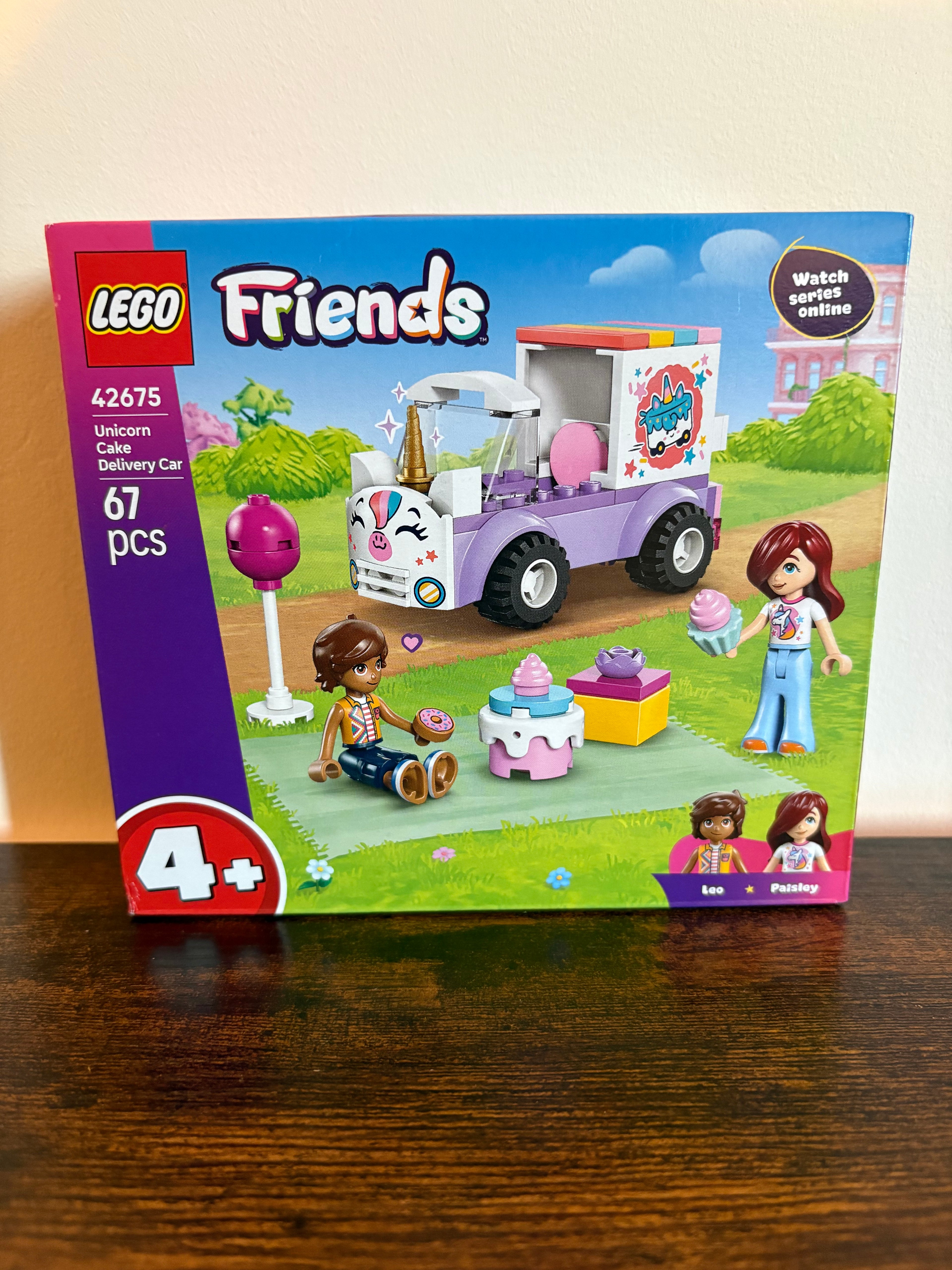 Lego 42675 Friends Unicorn Cake Delivery Car