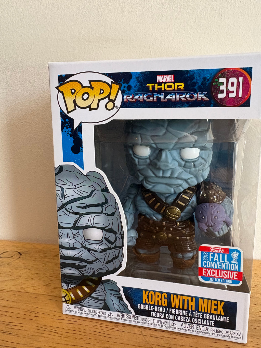 Funko Pop #391 Korg with Miek brand new