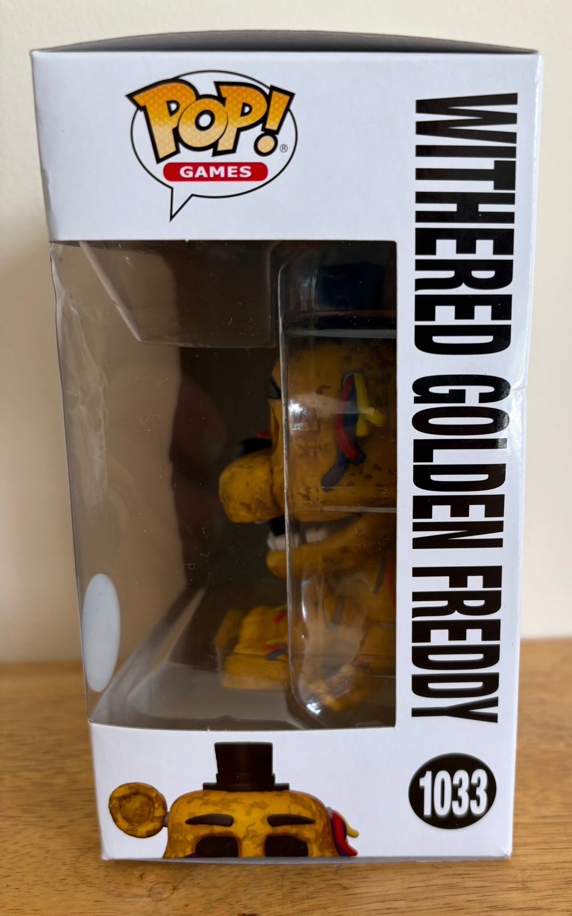 Funko Pop Five Nights at Freddy's - Withered Golden Freddy 1033 FNAF Special Edition