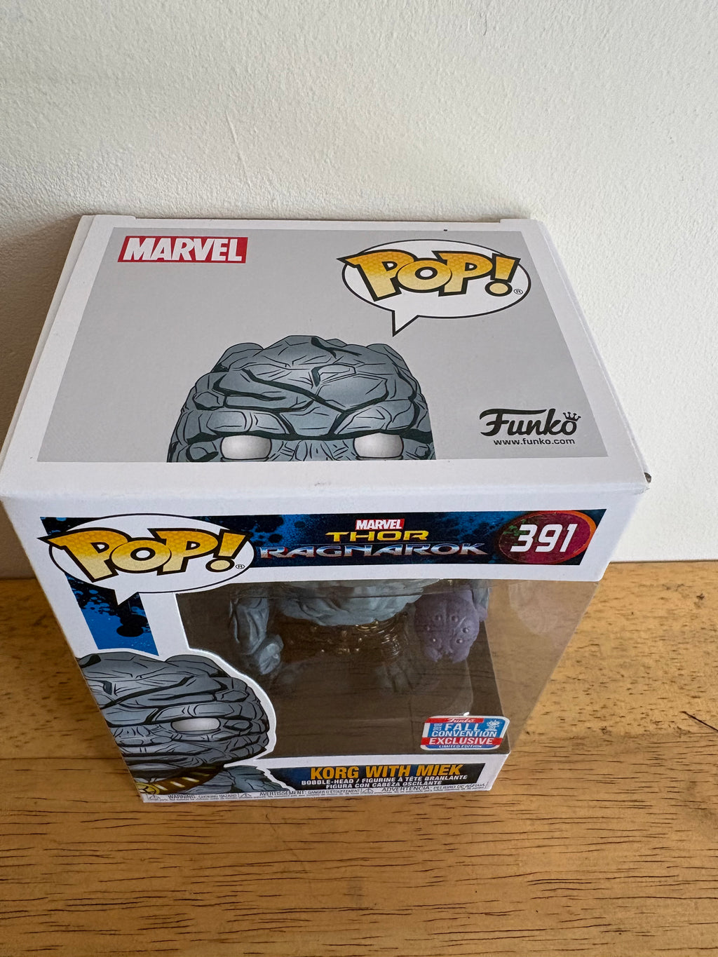Funko Pop #391 Korg with Miek brand new