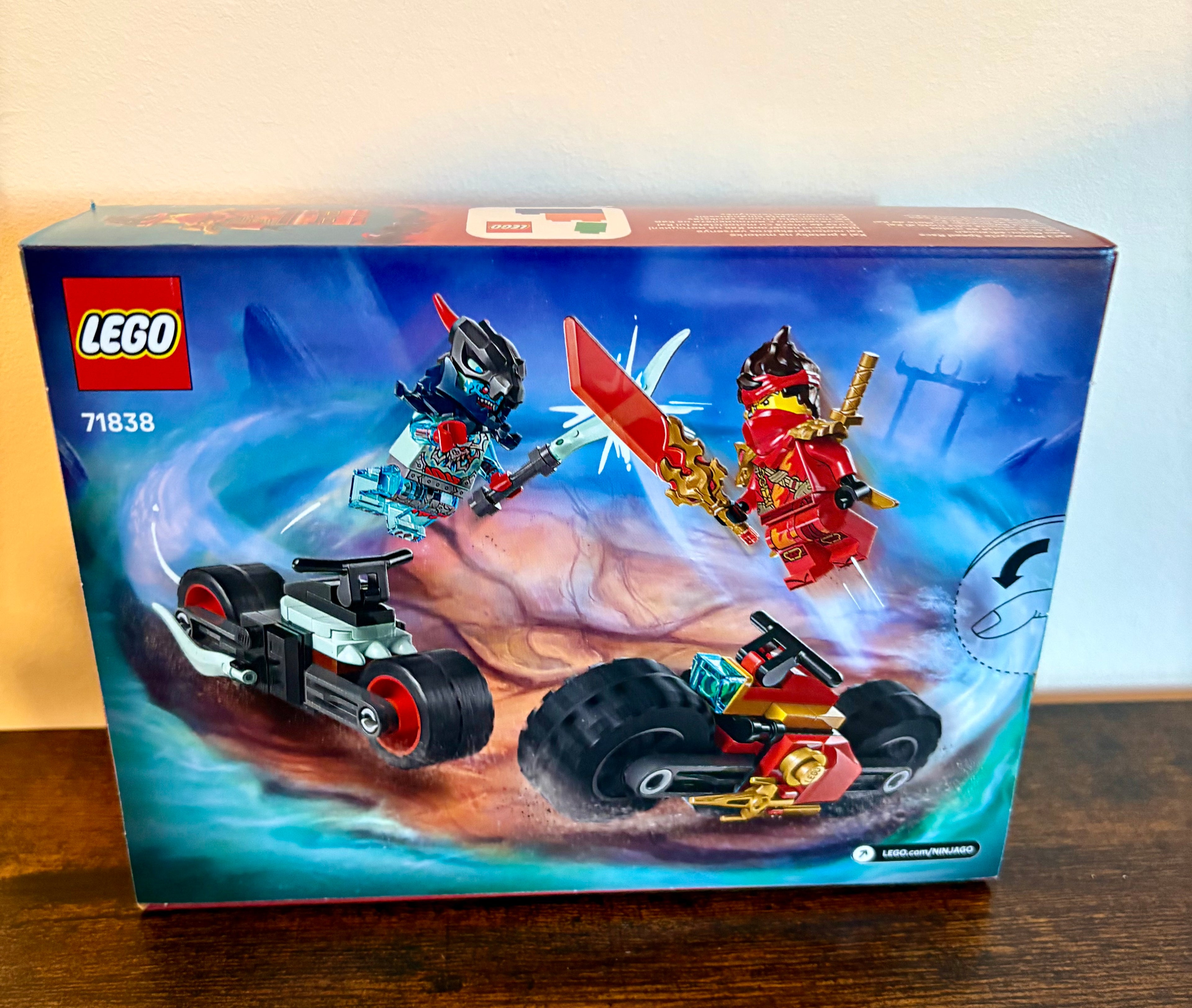 Lego Ninjago Dragons Rising Kai’s Motorcycle Speed Race - Set 71838