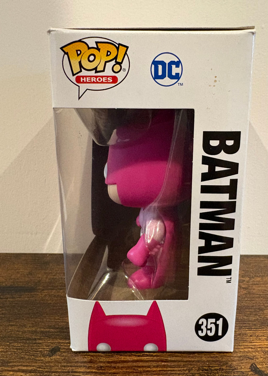 Funko Pop! Heroes Pink Batman Figure #351 DC Comics  BCRF