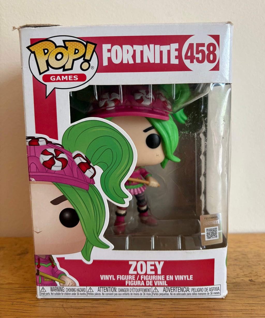 Funko Pop! Games: Fortnite Zoey #458 Vinyl Collectible Figure
