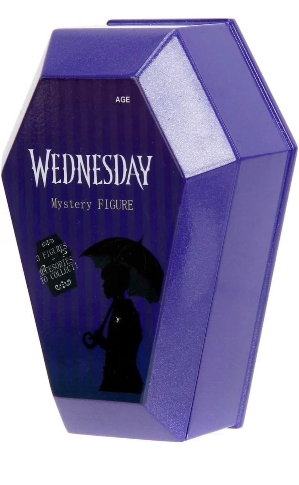 Collectables Jada Wednesday 2.5 Inch Coffin Deluxe Blind Box – Mystery Mini Figure Collect