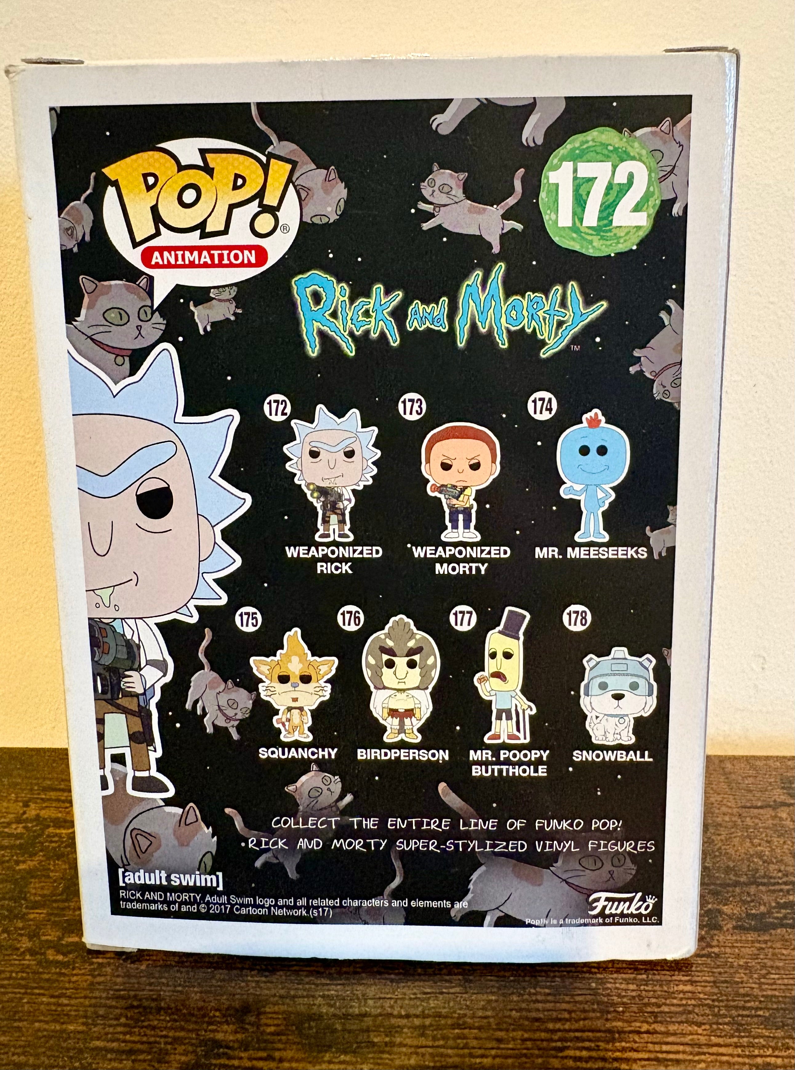 Funko Pop! Animation: Rick and Morty - Weaponized Rick #172