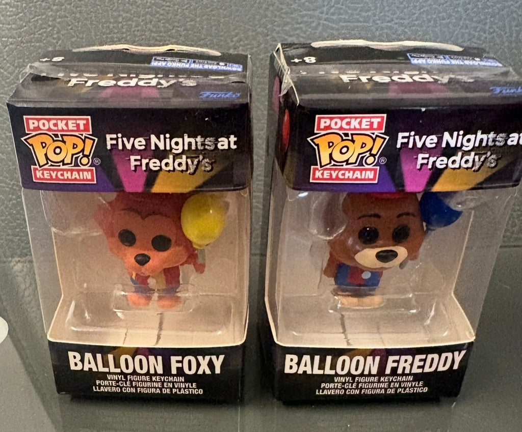 Collectables - Pocket POP Keychain Five Nights At Freddy's Balloon Foxy Freddy Bundle Lot