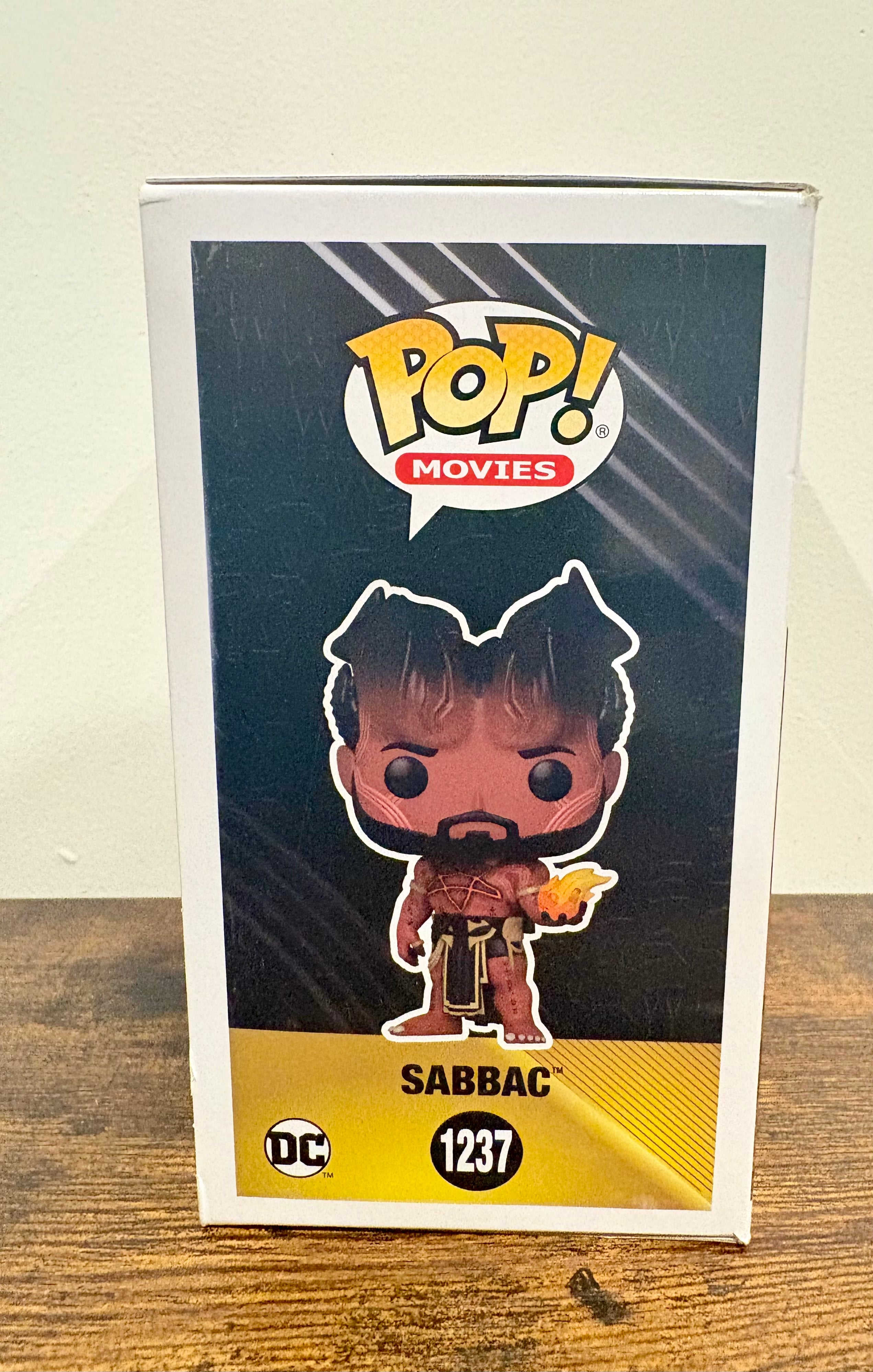 Funko Pop! Black Adam #1237 SABBAC  - see description