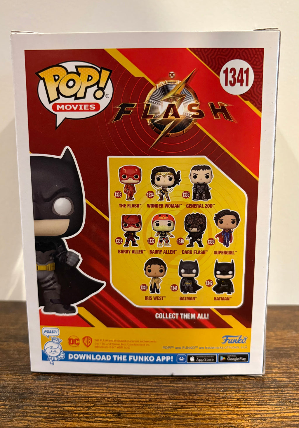 Funko Pop Movies | The Flash | Batman (Armor Suit) #1341