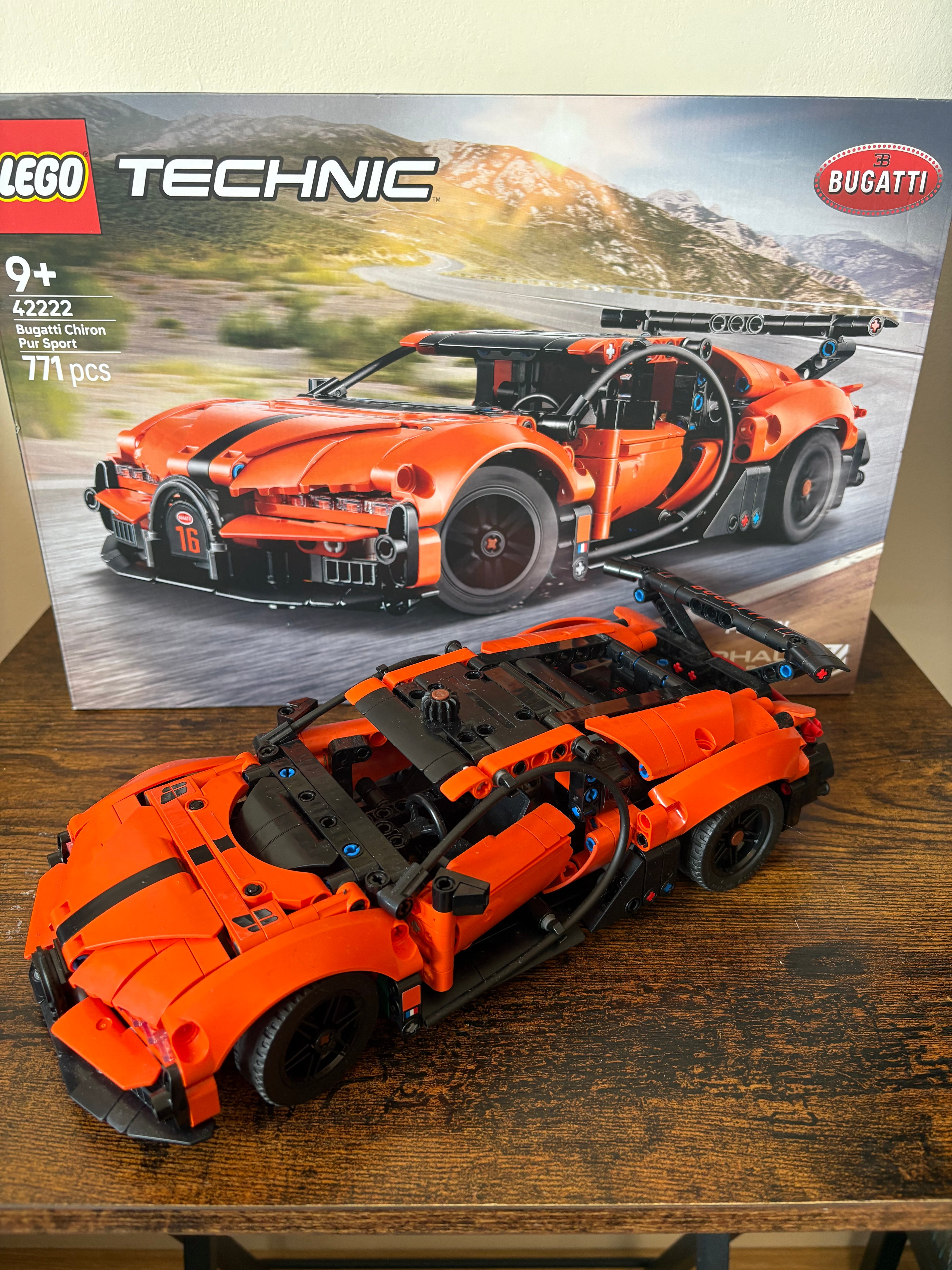 LEGO - Technic 42222 Bugatti Chiron Pur Sport