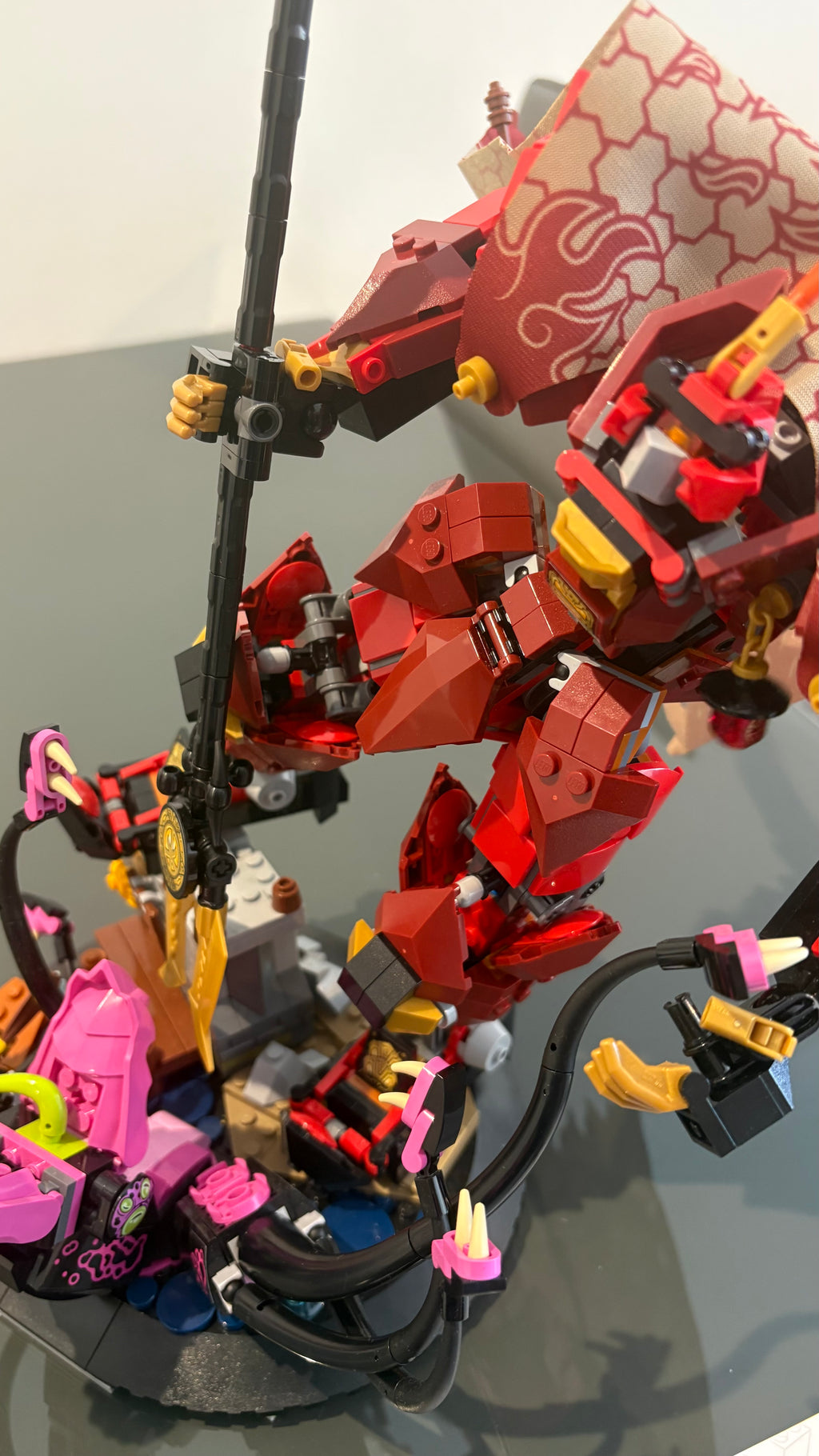 LEGO 71846 Ninjago The Fire Knight Mech Toy - Only Has One Minifigure