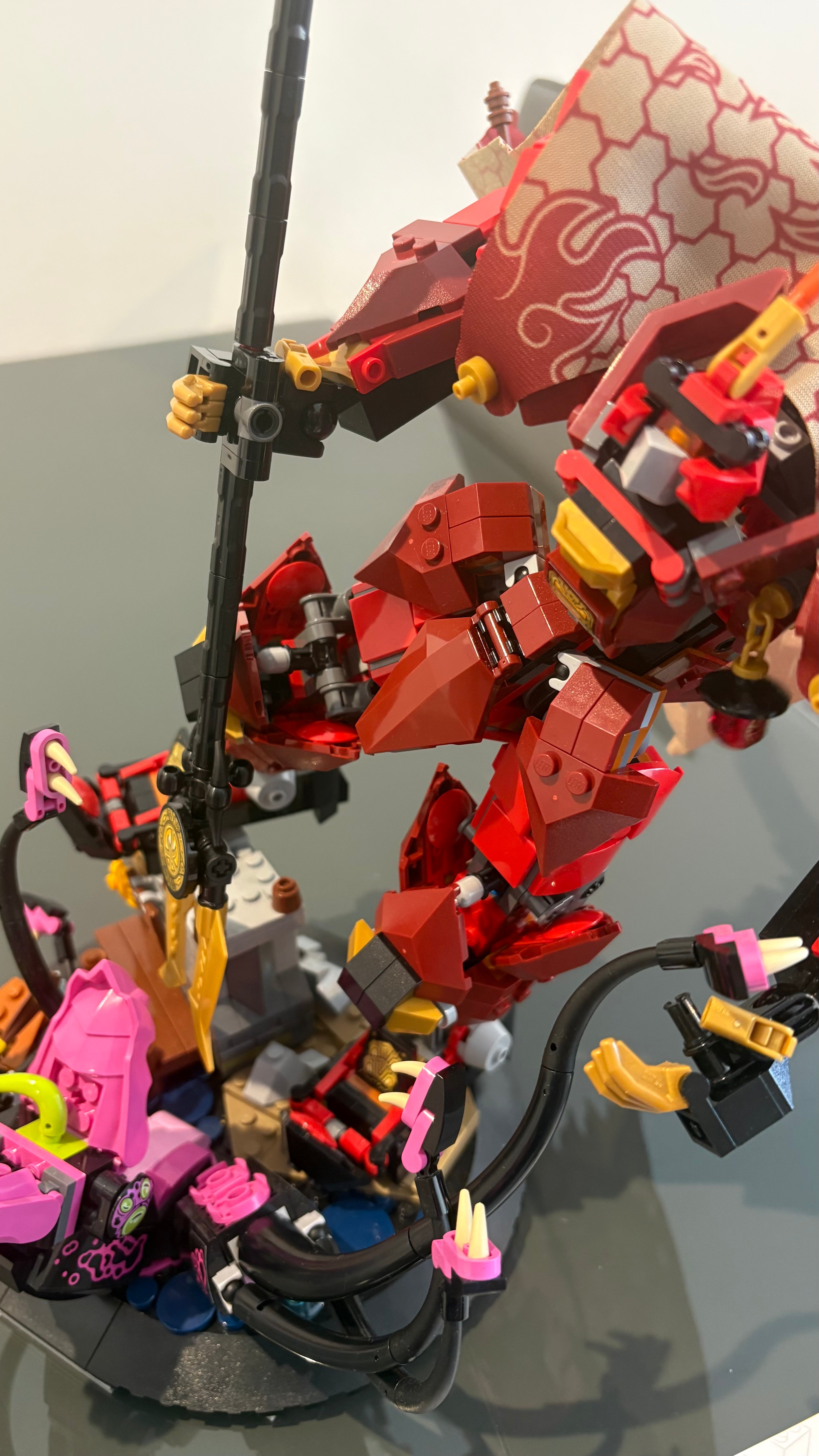 LEGO 71846 Ninjago The Fire Knight Mech Toy - Only Has One Minifigure