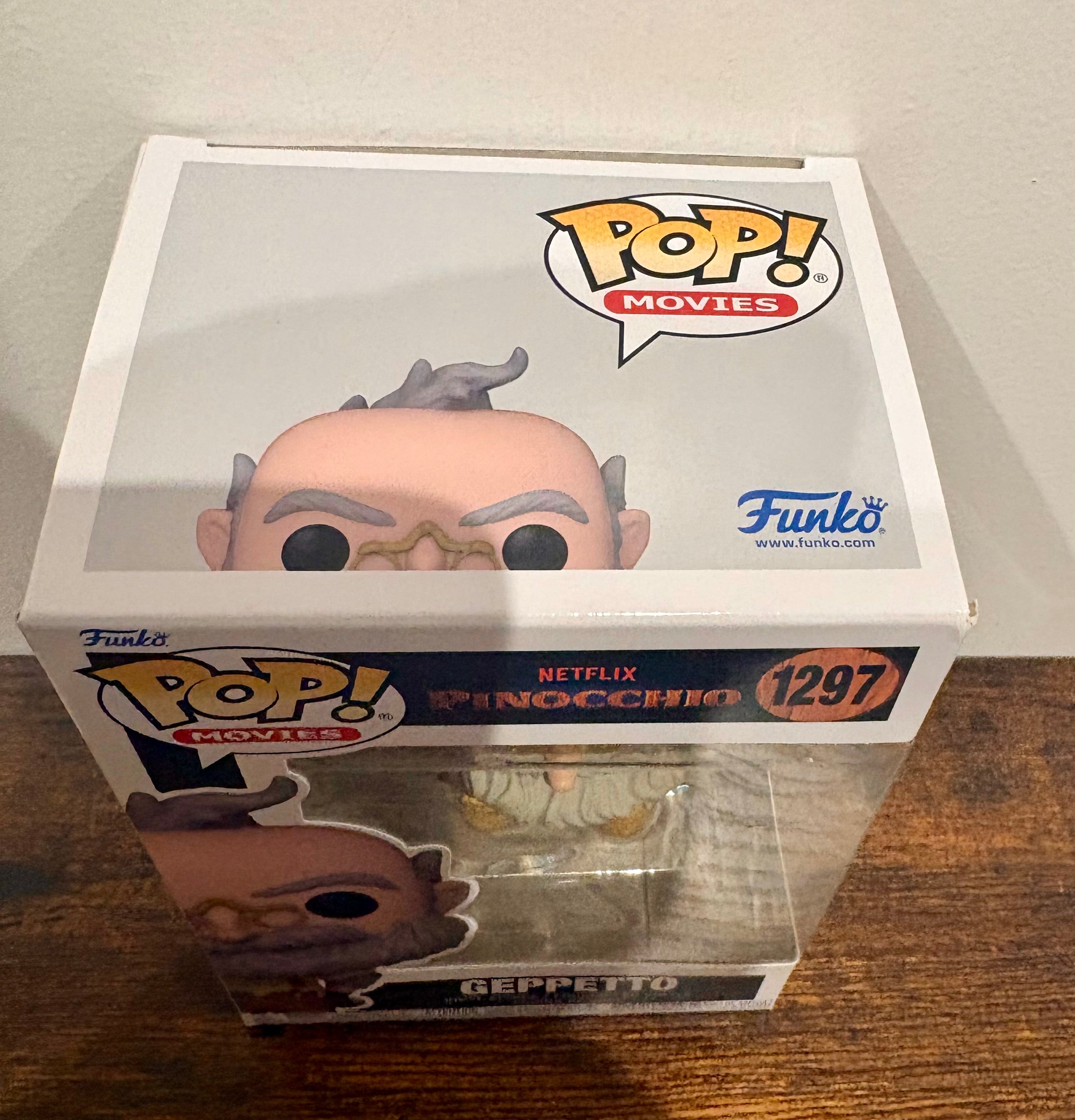 Funko pop - #1297 Geppetto from Netflix Pinocchio
