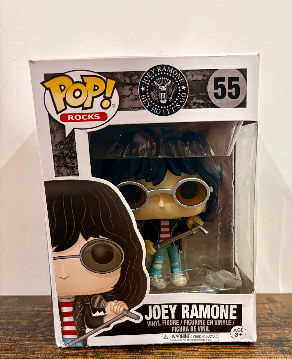 Funko Pop Rocks Joey Ramon No. #55 Vaulted Edition Vinyl Figure see description