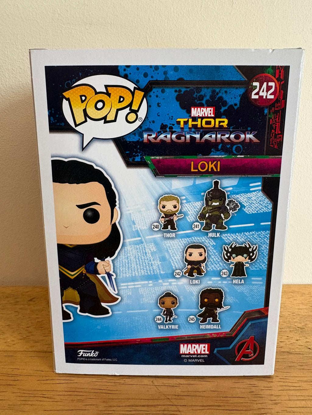 Funko Pop #242 Marvel Loki