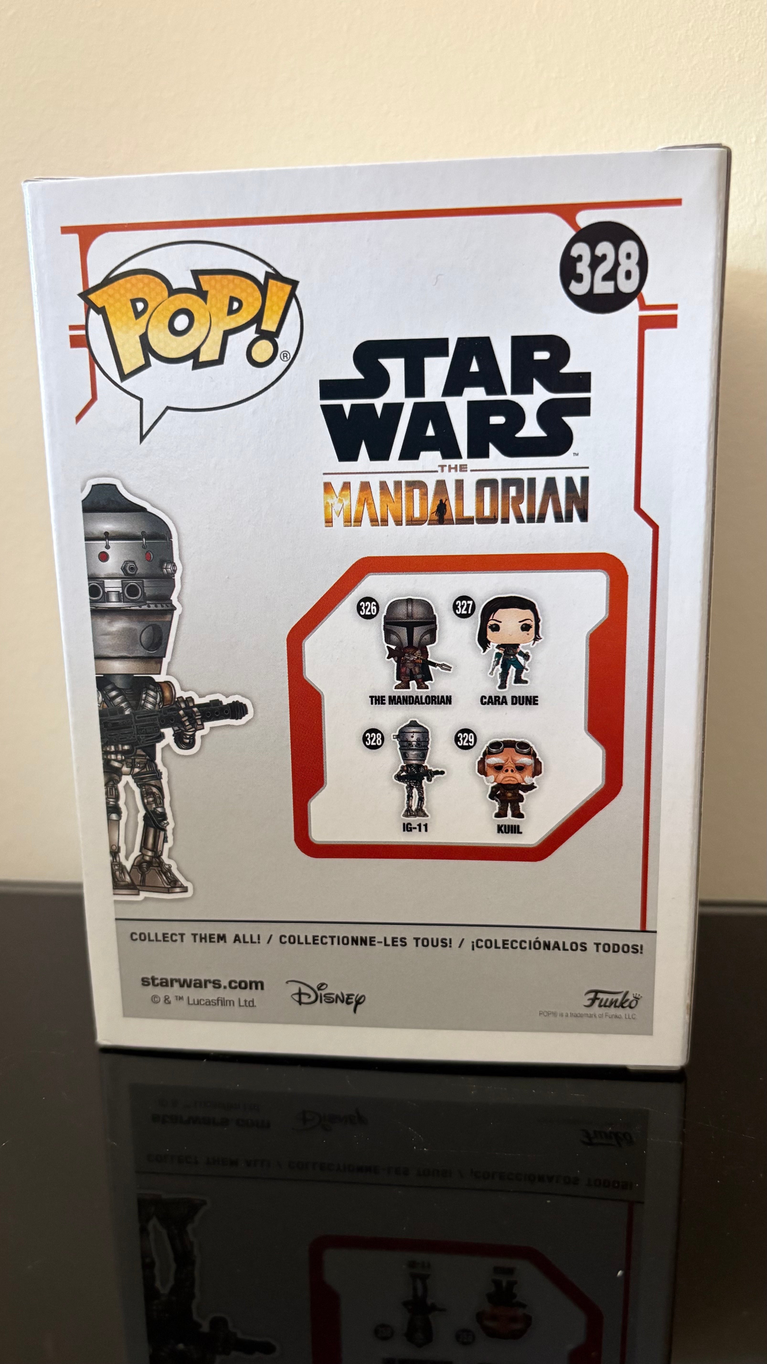 Funko POP! Star Wars IG-11 328 Vinyl Figure Mandalorian Collectible,