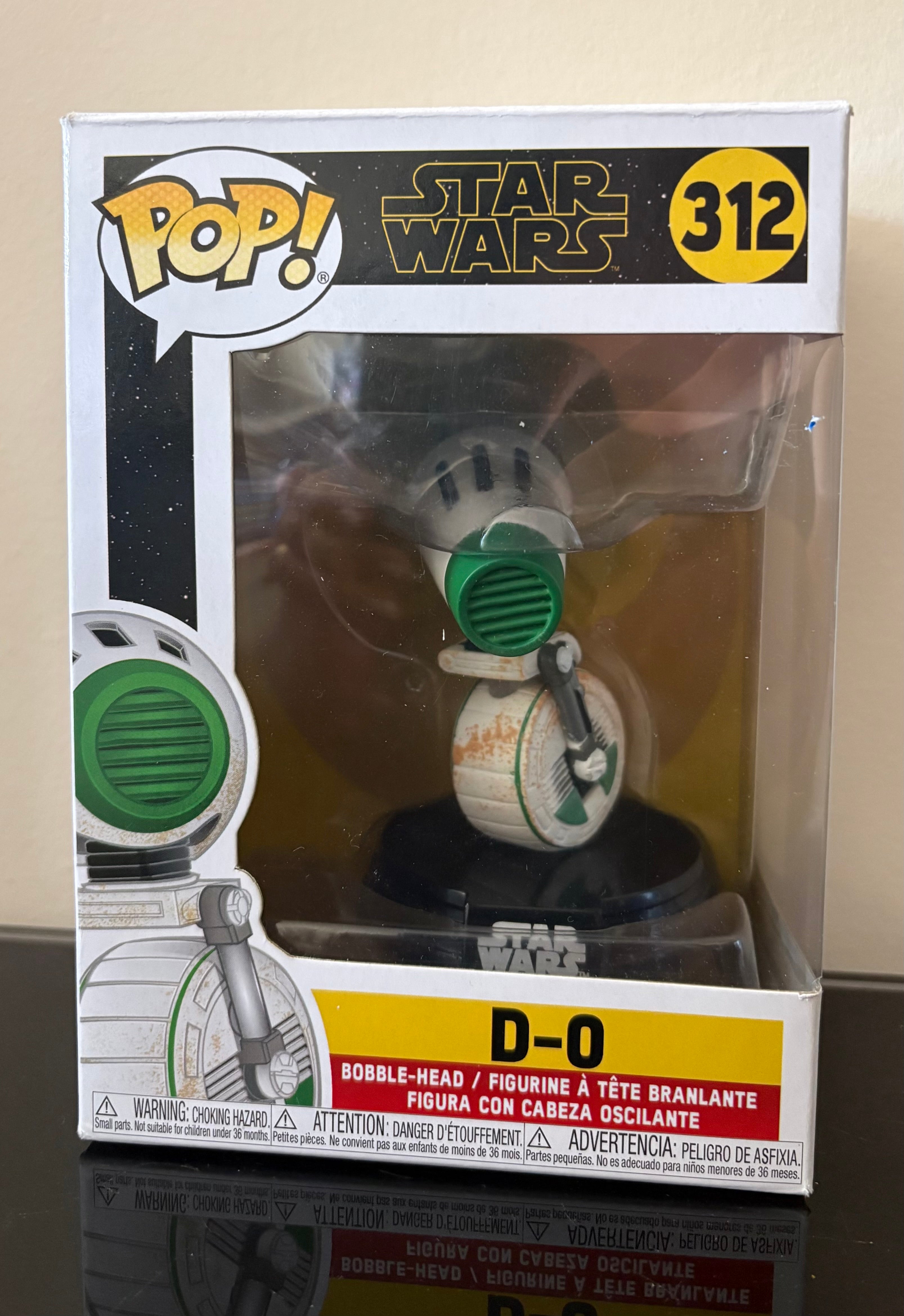 Funko Pop - D-0 #312 Star Wars Collectible Figure