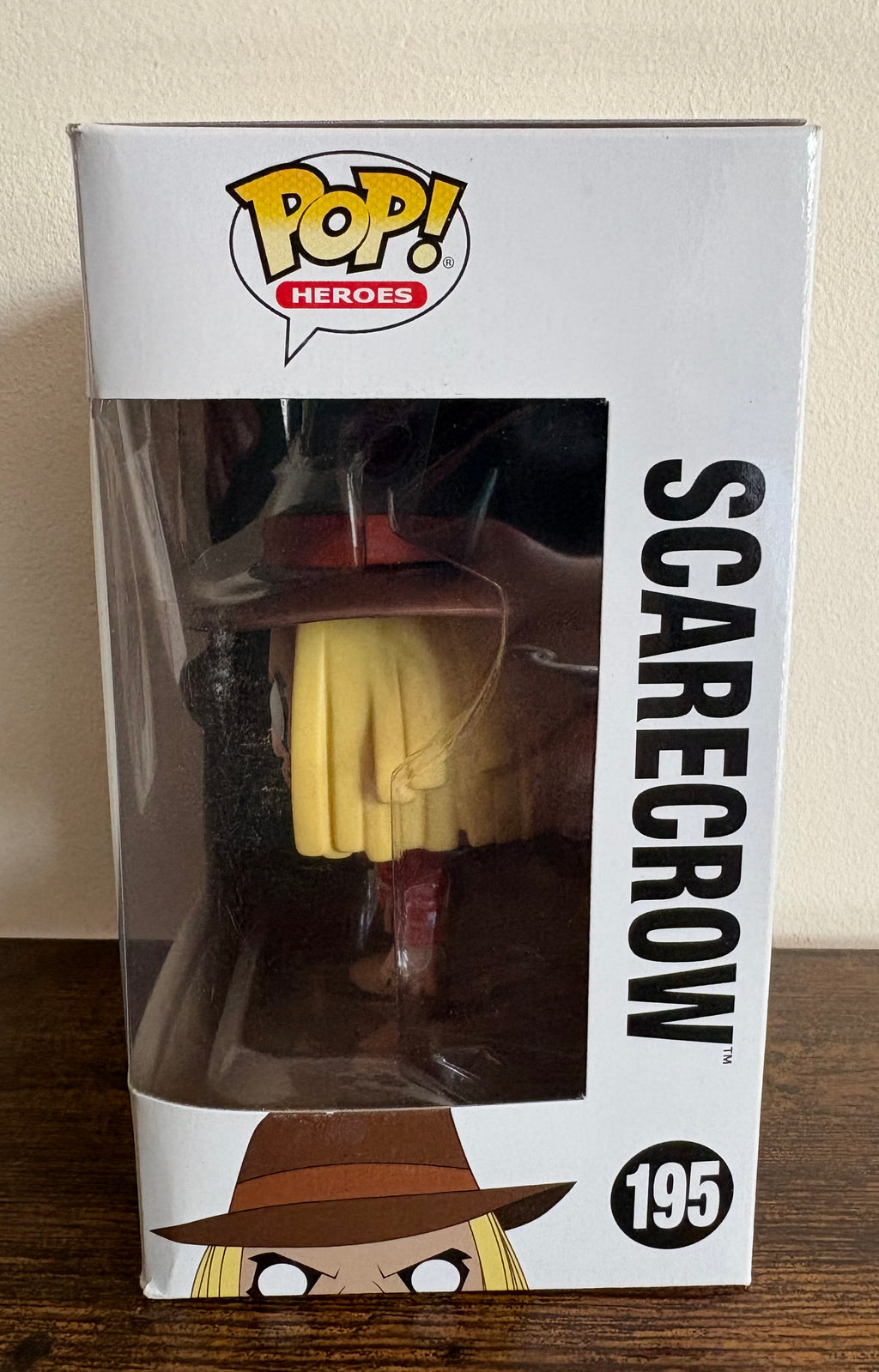 Funko Pop Scarecrow #195 Batman Animated Series.