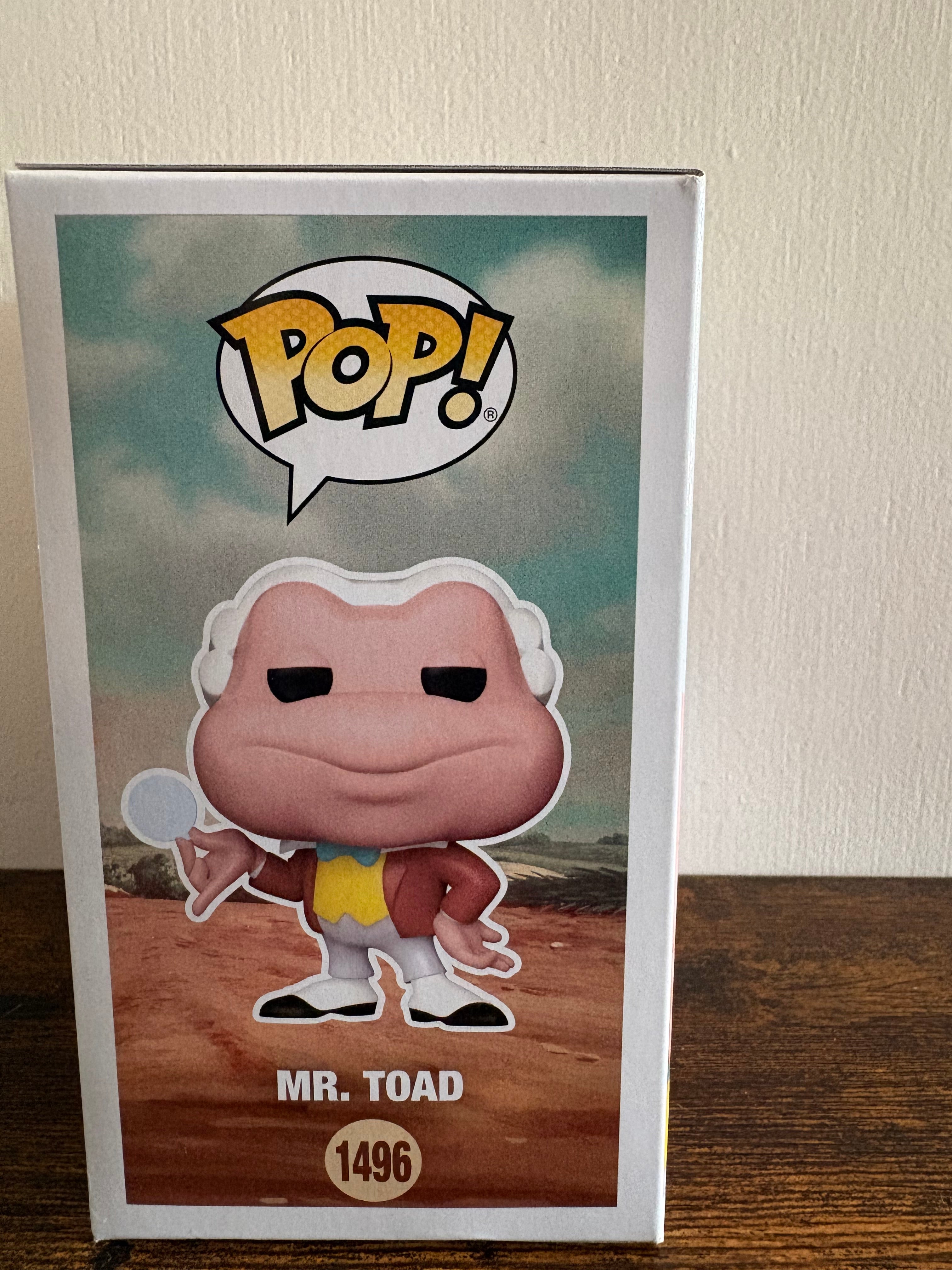 Funko pop - Mr Toad #1496 Disney adventures of Ichabod
