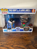 Funko POP! Movies Space Jam A New Legacy Bugs Bunny as Batman LeBron James as Robin