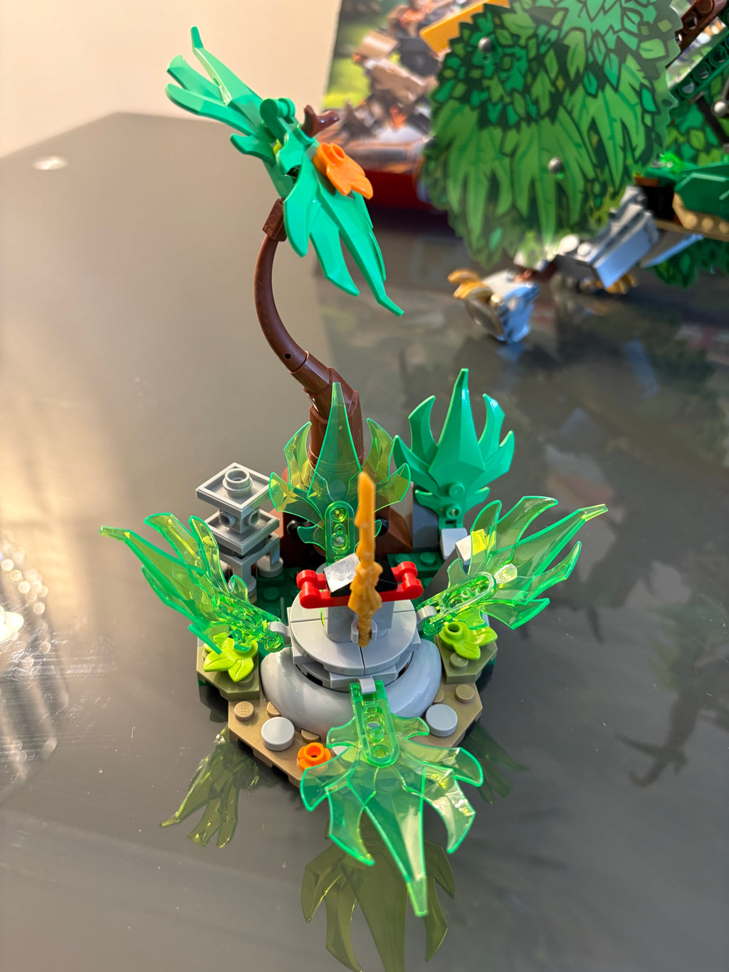 Lego - Ninjago Dragons riding #71859 The Dragon of Life Set