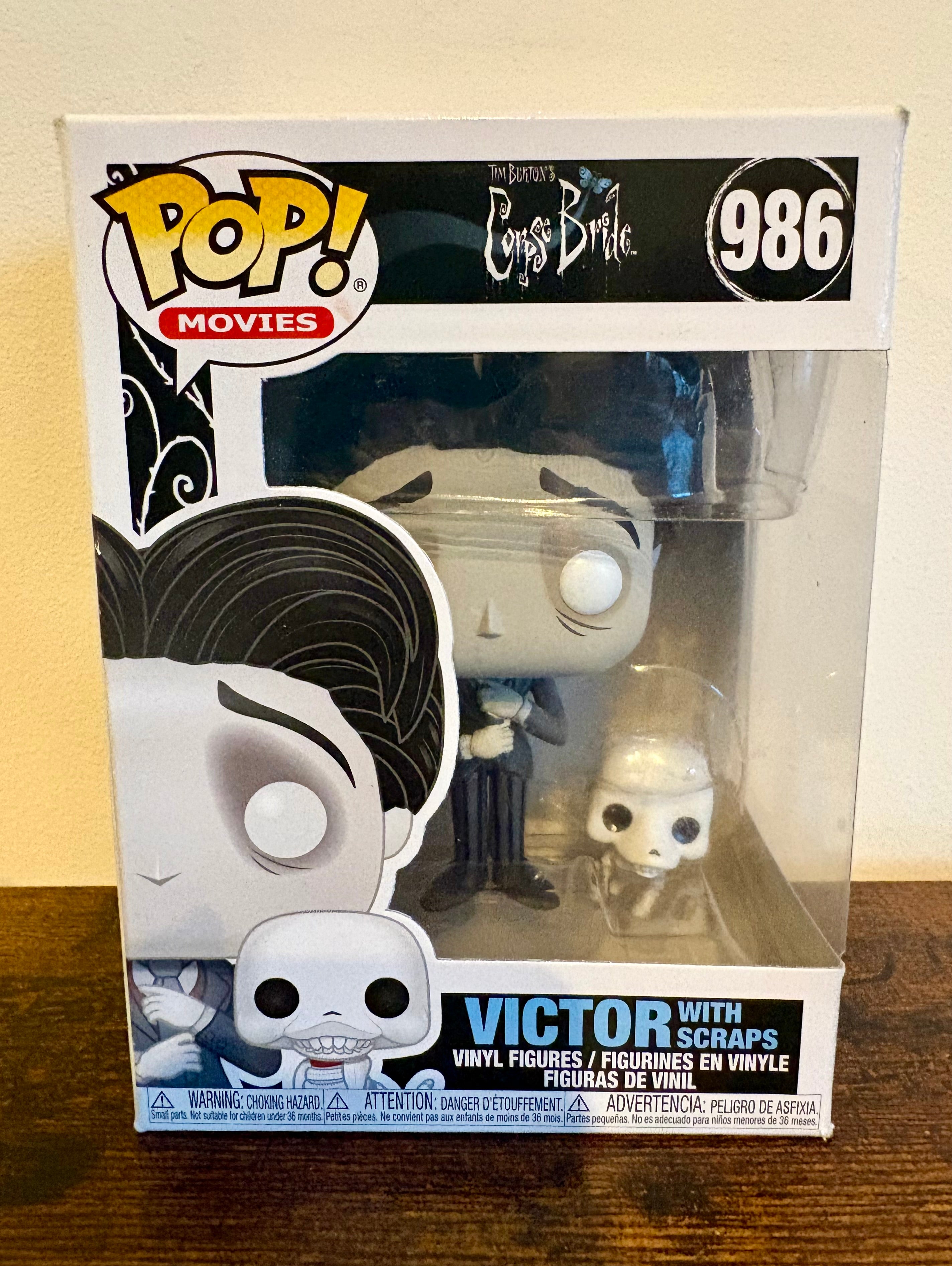 Funko Pop! Movies: Corpse Bride - Victor & Scraps #986
