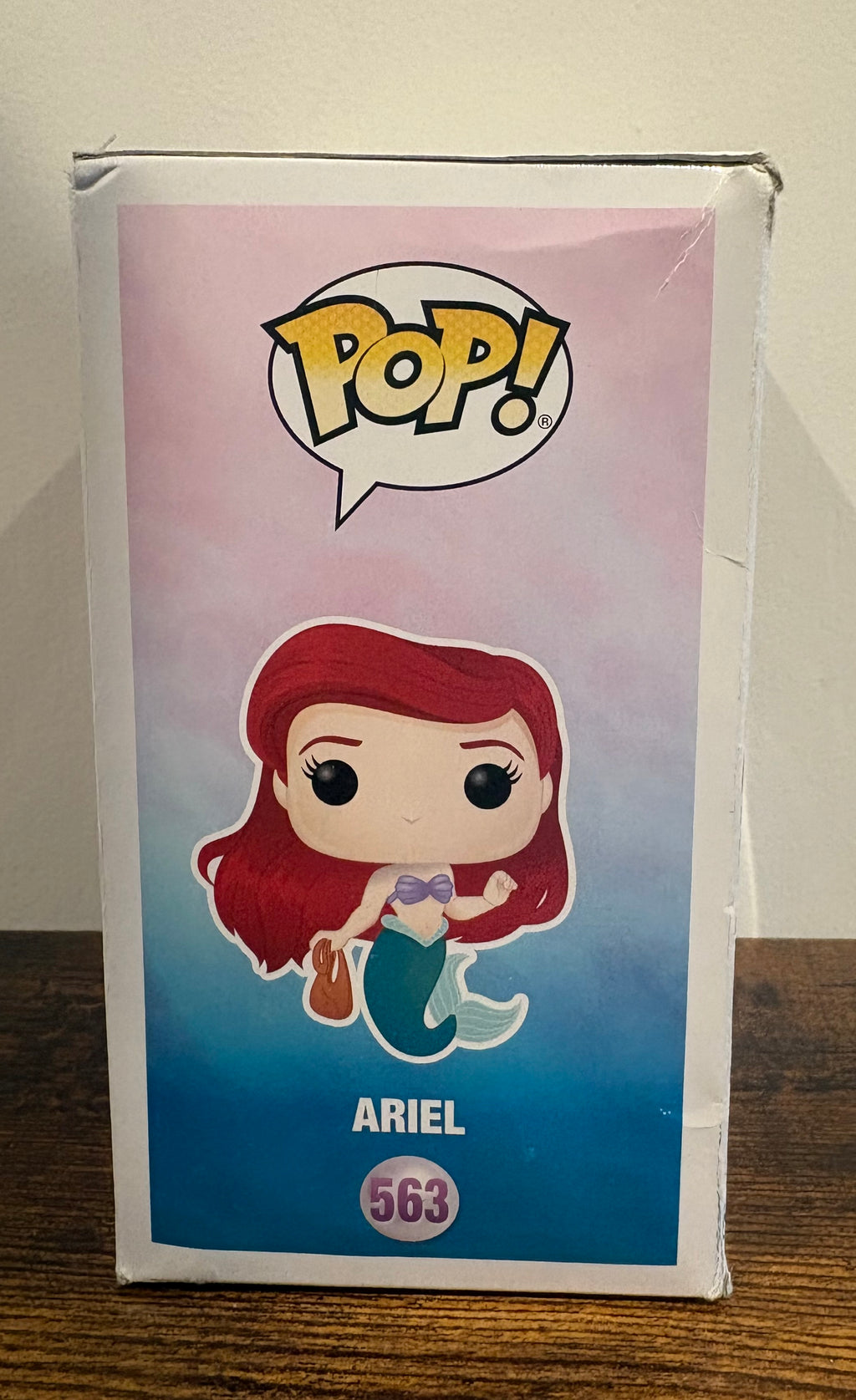 Funko Pop! Vinyl: Disney's The Little Mermaid Ariel Figure #563 Damage to the box