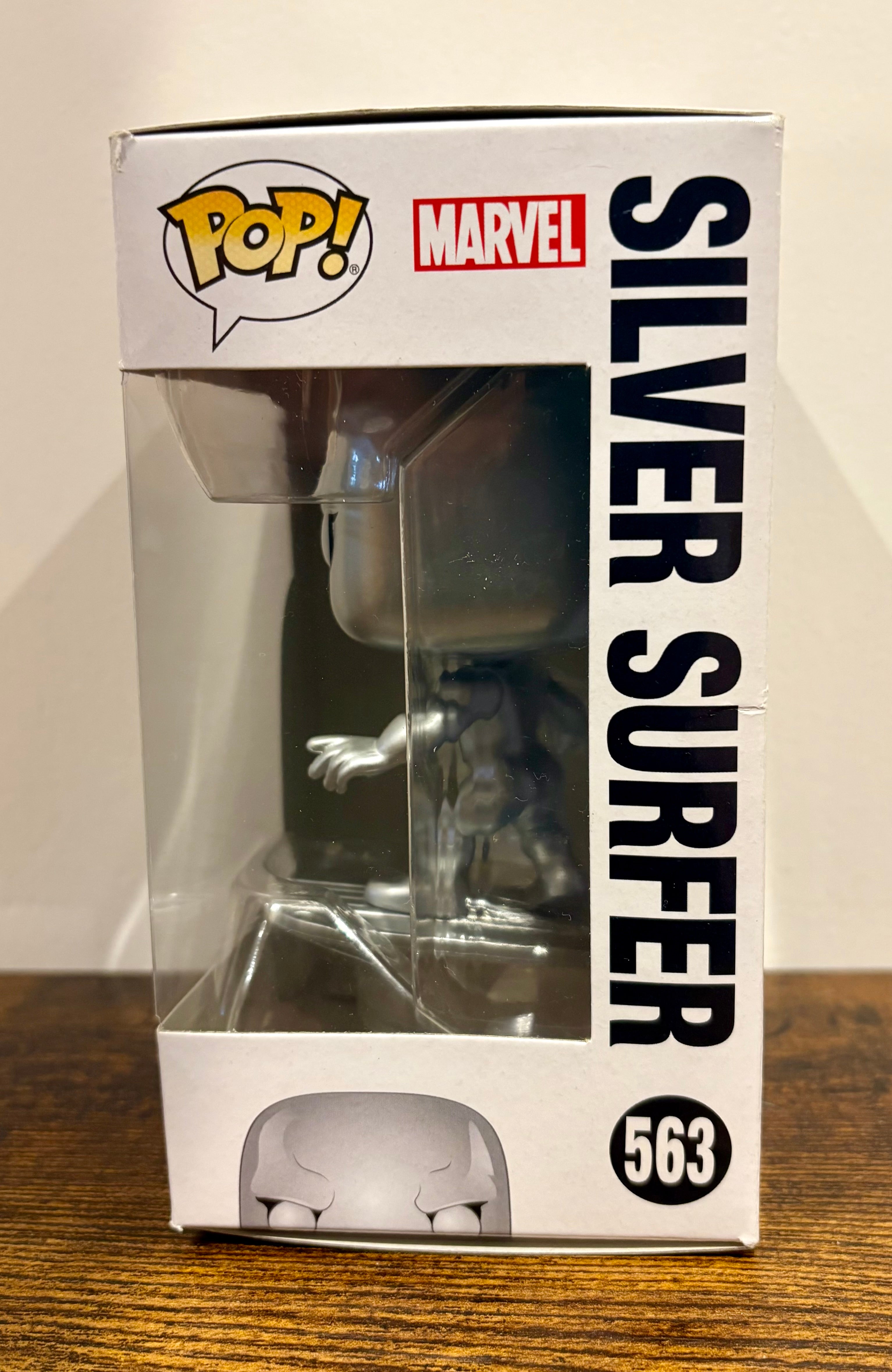 Funko Pop ! Fantastic Four Silver Surfer #563 Vinyl Bobble-head- Vaulted