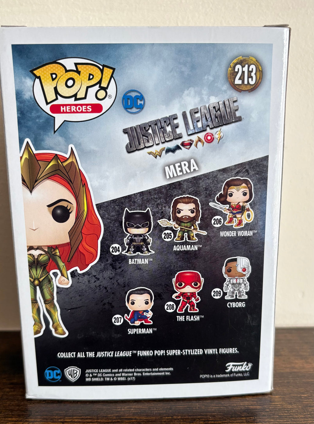 Funko Pop Mera #213 Justice League