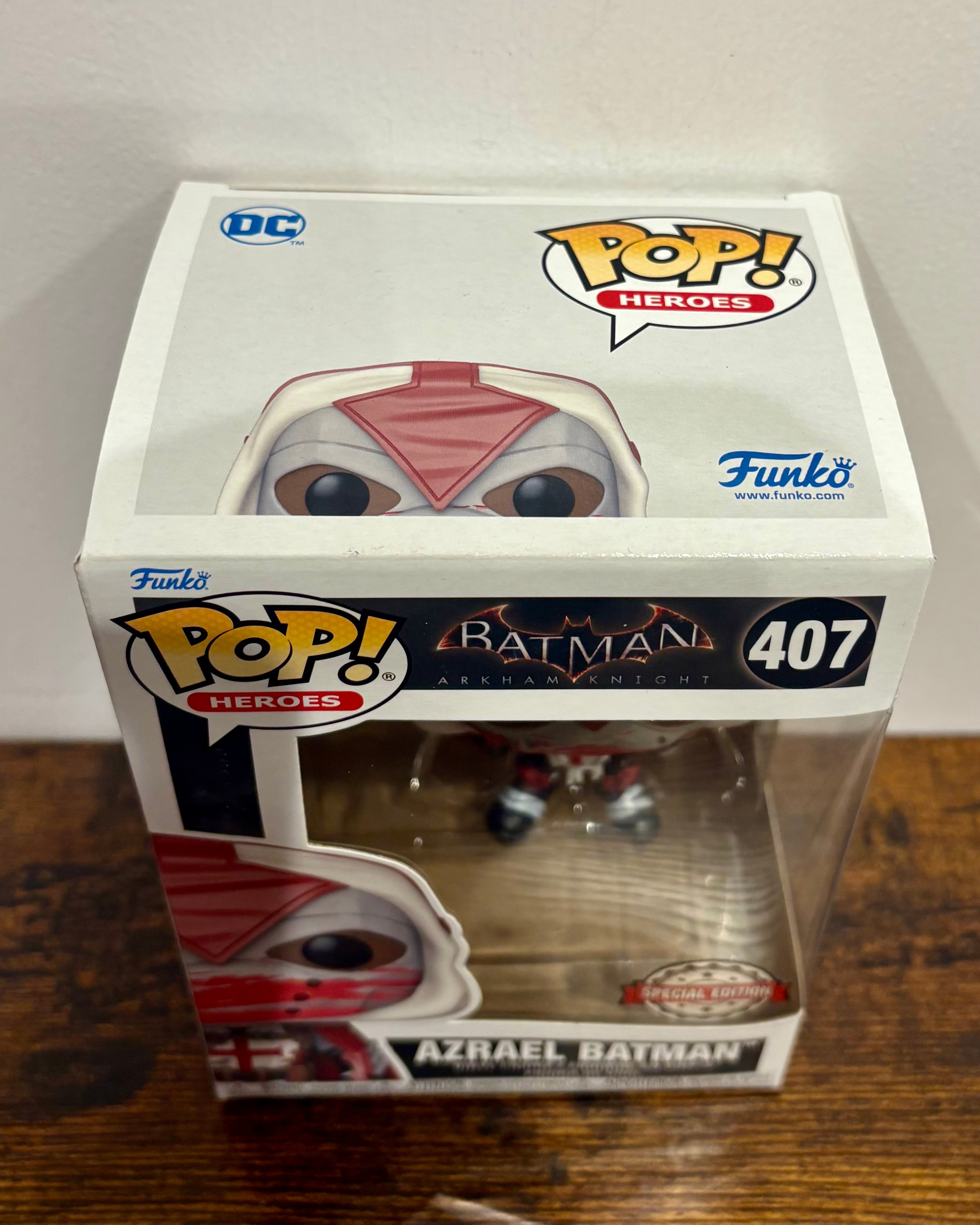 Funko Pop! DC Heroes Batman Arkham Knight 'Azrael Batman' Special Edition #407