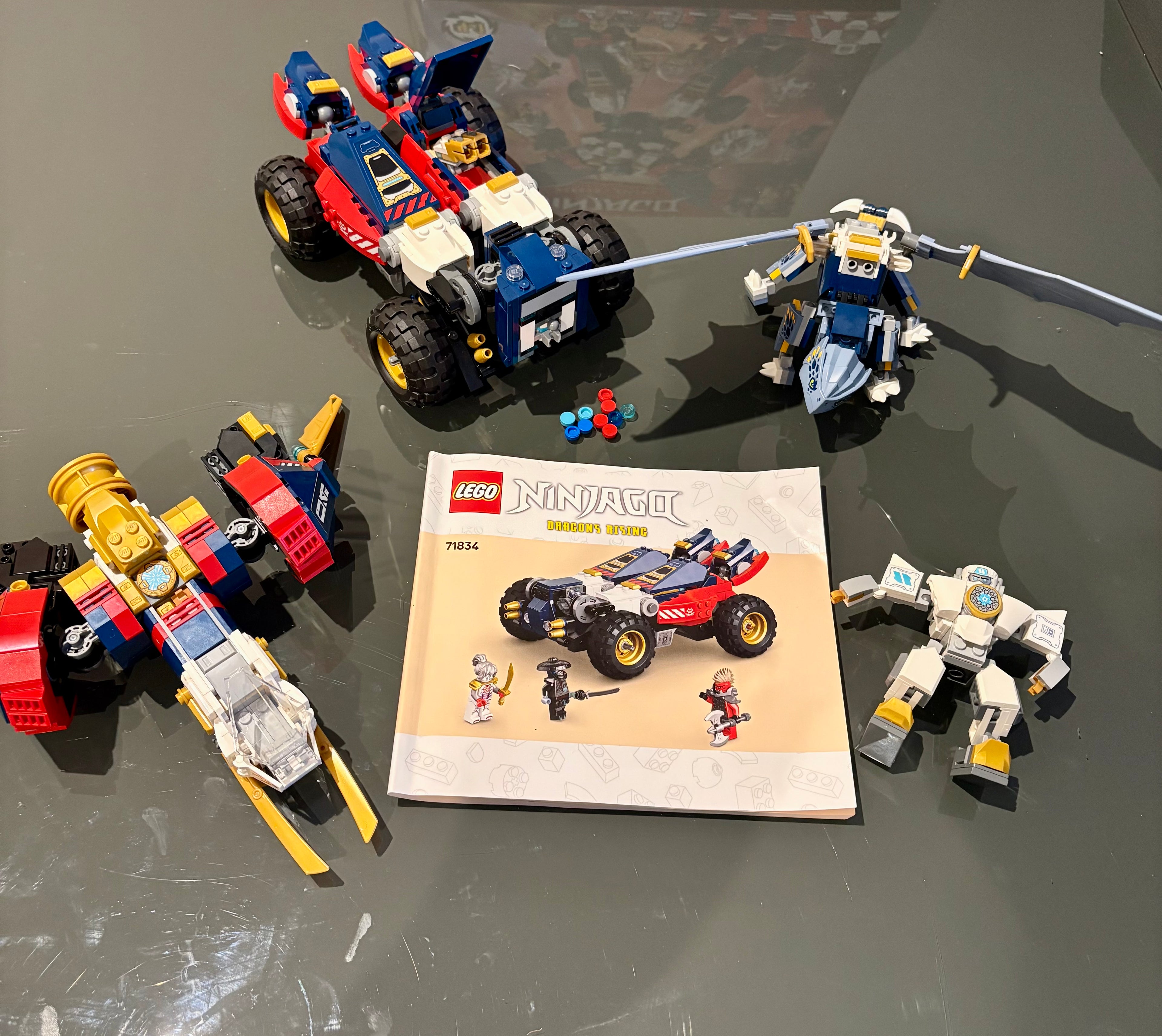 LEGO NINJAGO 71834 Zane's Ultra Combiner Mech - No Mini Figures